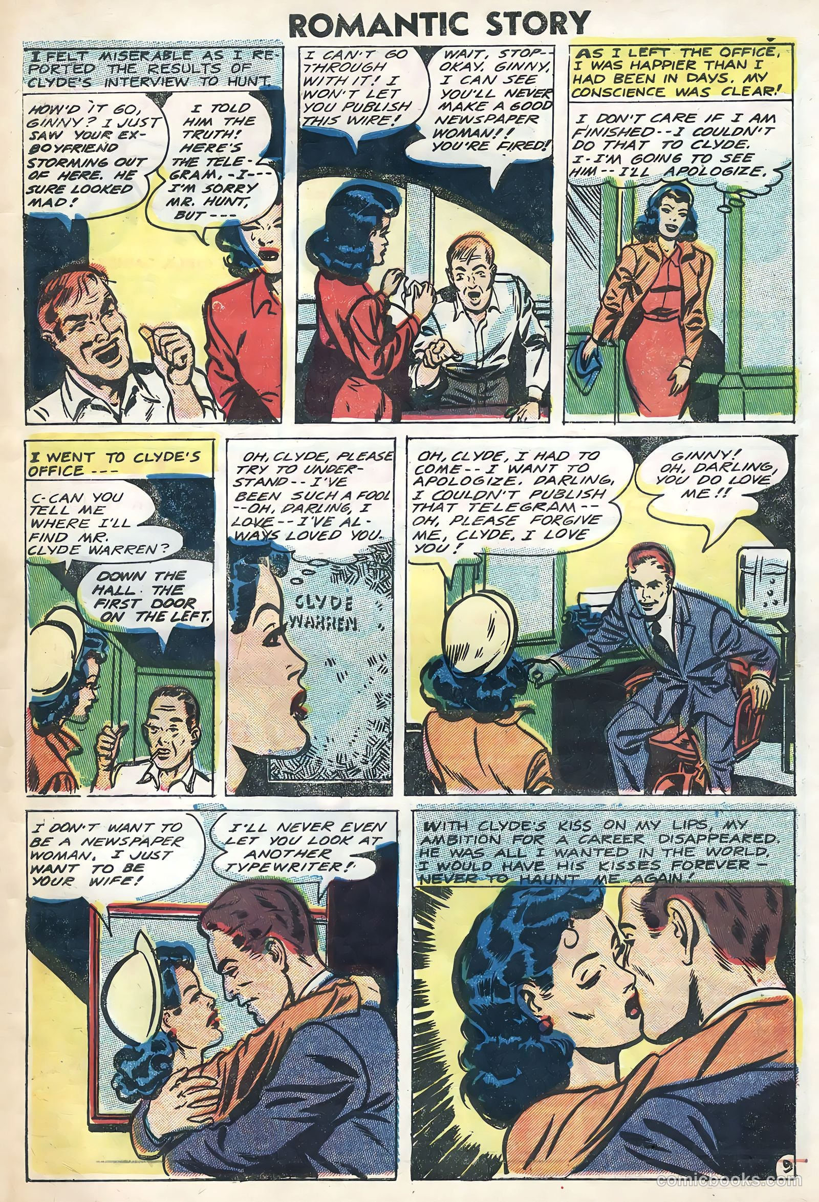 Romantic Story #28 — page 33 of 36