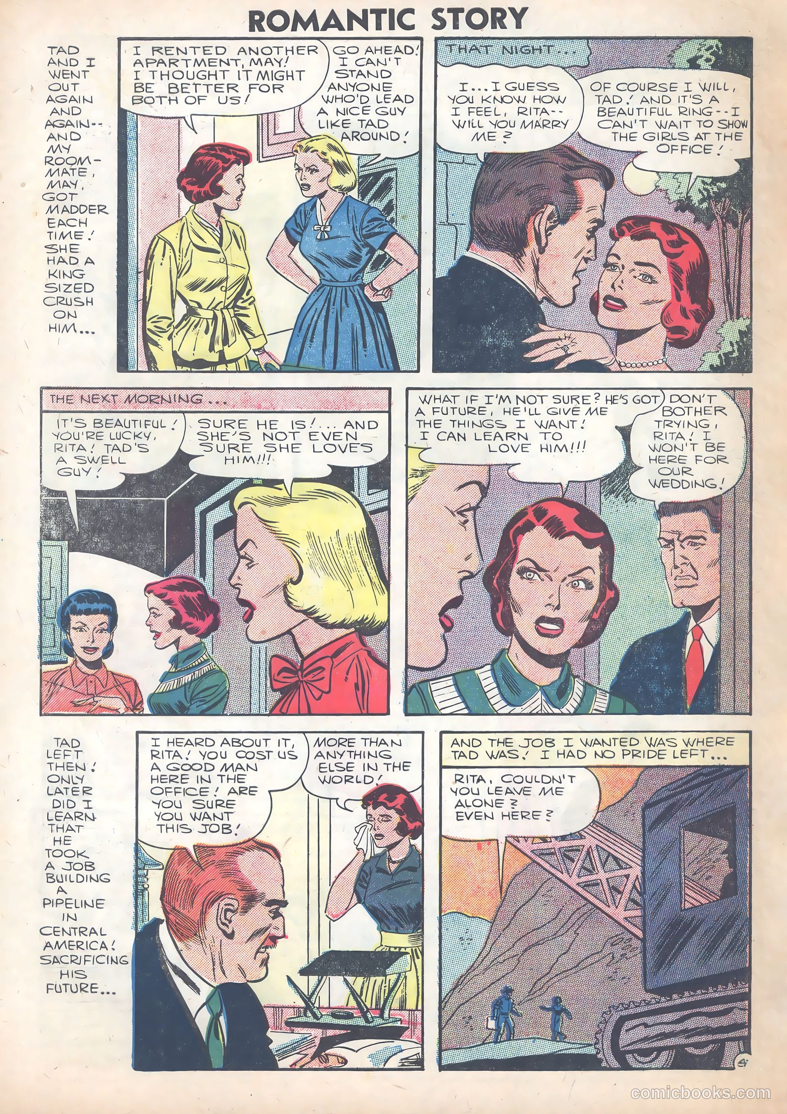 Romantic Story #33 — page 30 of 36