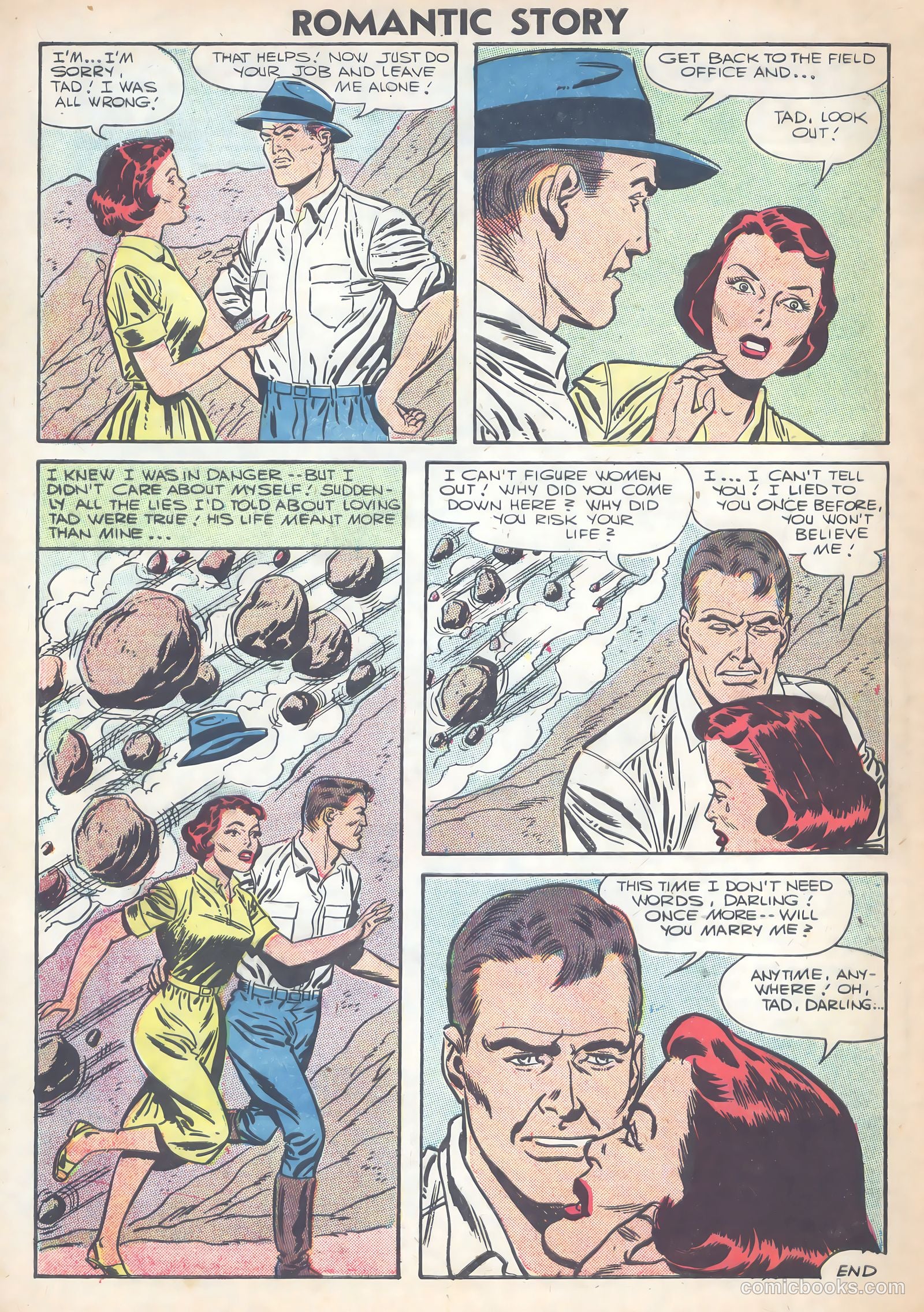 Romantic Story #33 — page 32 of 36