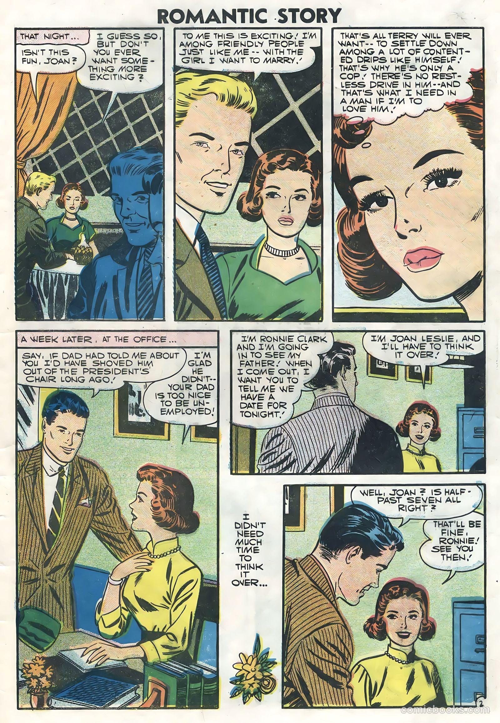 Romantic Story #36 — page 29 of 36