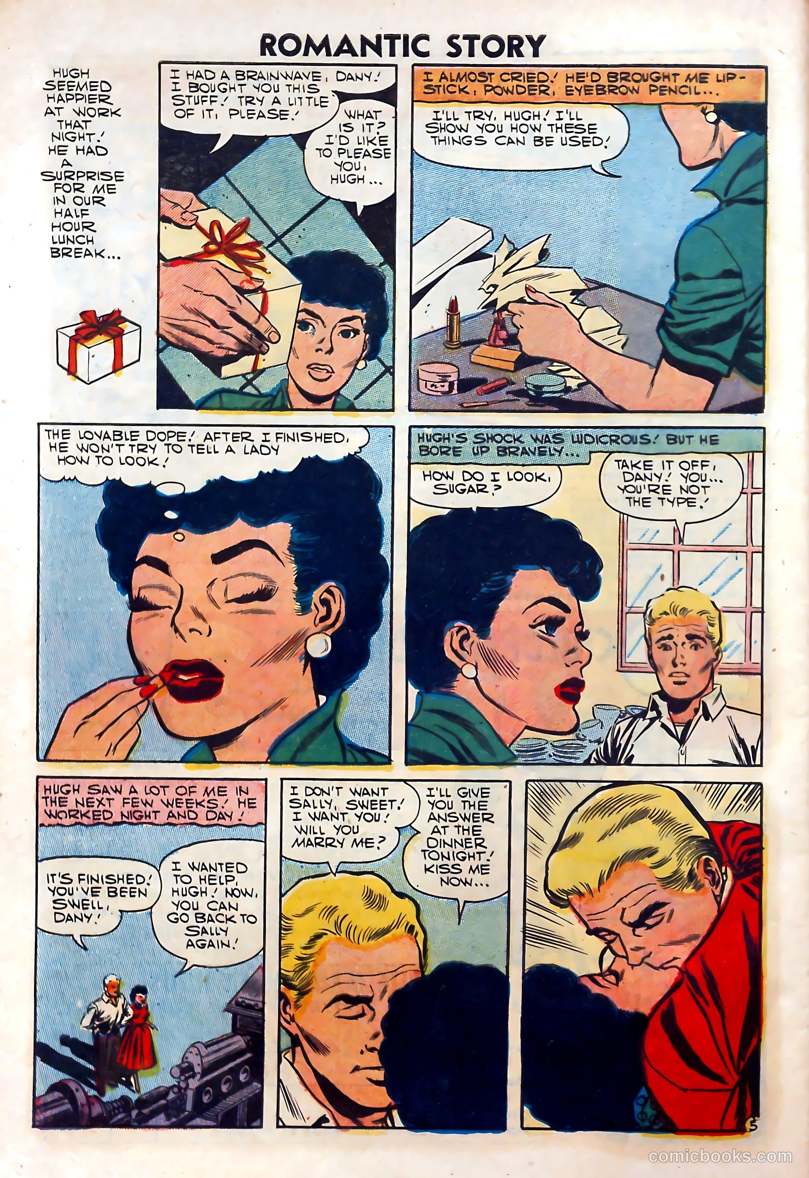 Romantic Story #38 — page 32 of 36