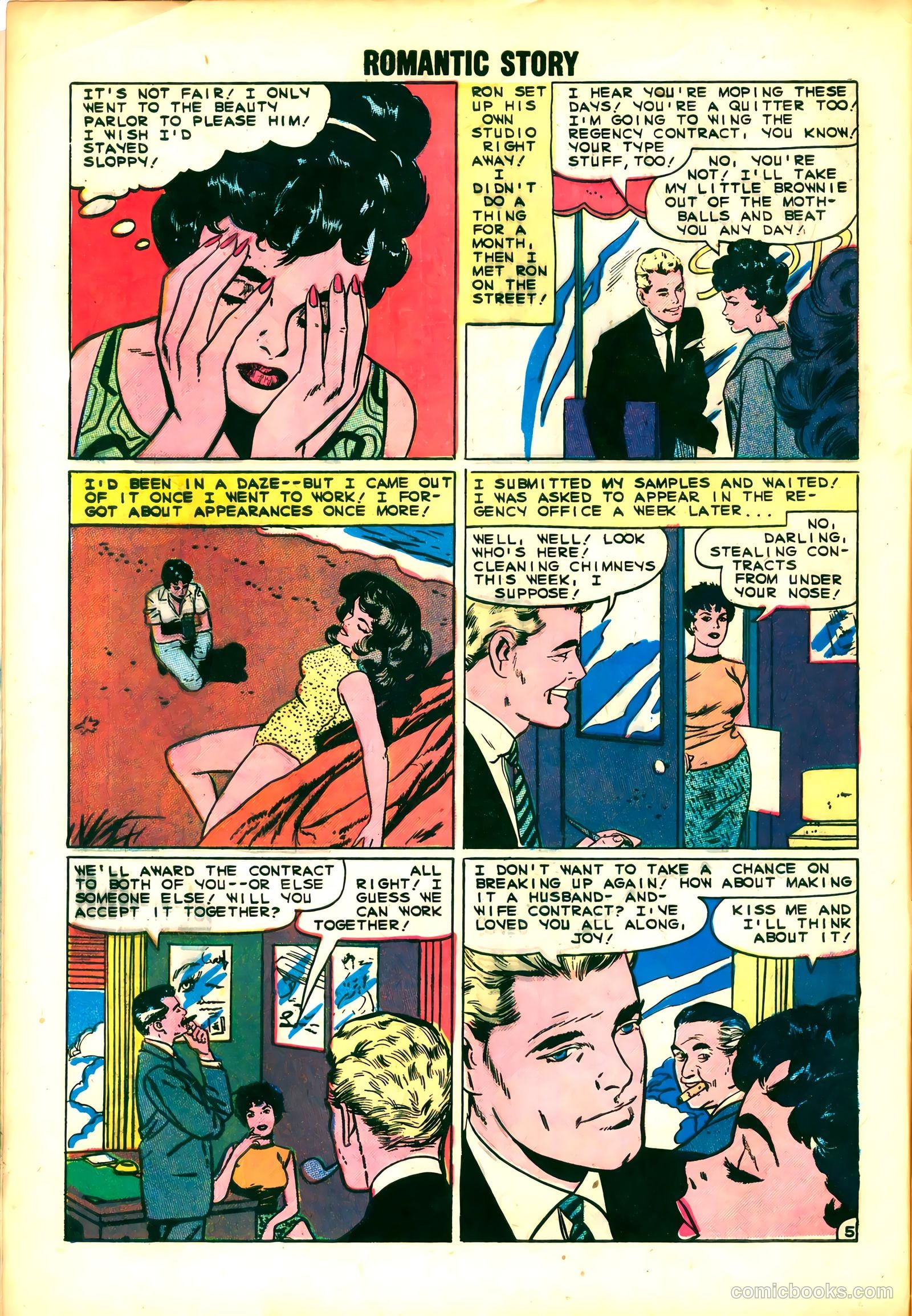 Romantic Story #44 — page 8 of 36