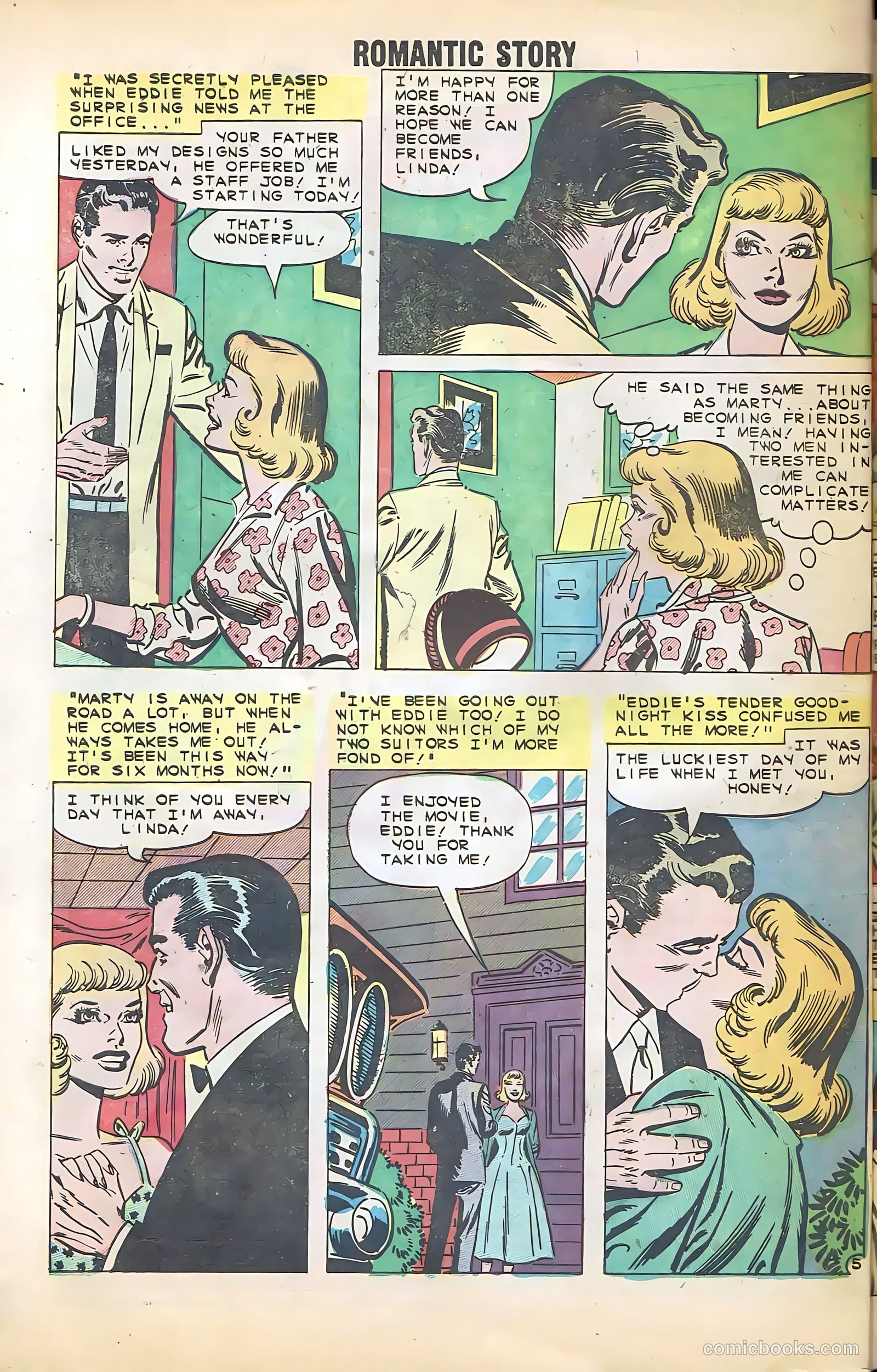 Romantic Story #45 — page 32 of 36