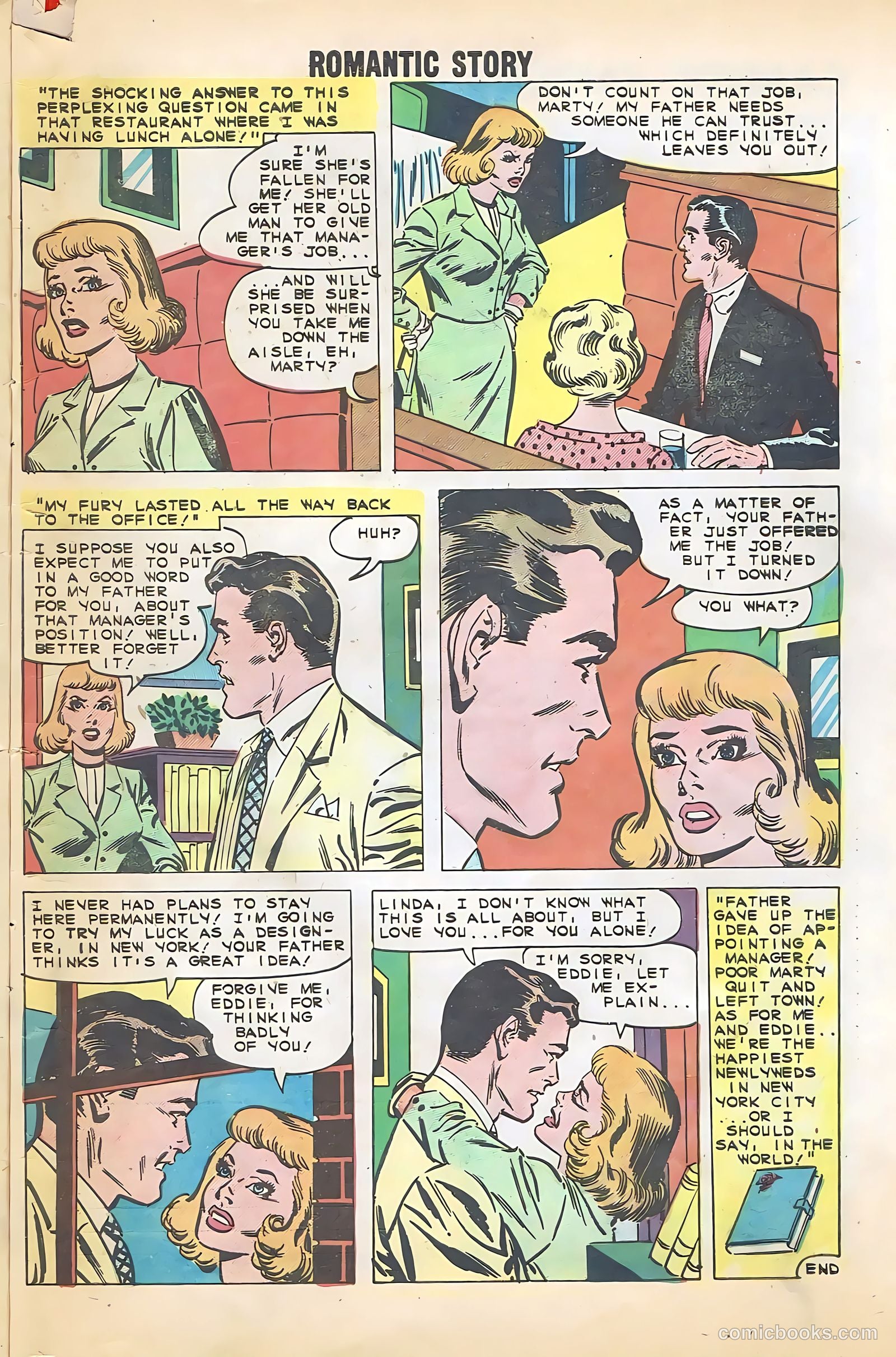 Romantic Story #45 — page 33 of 36