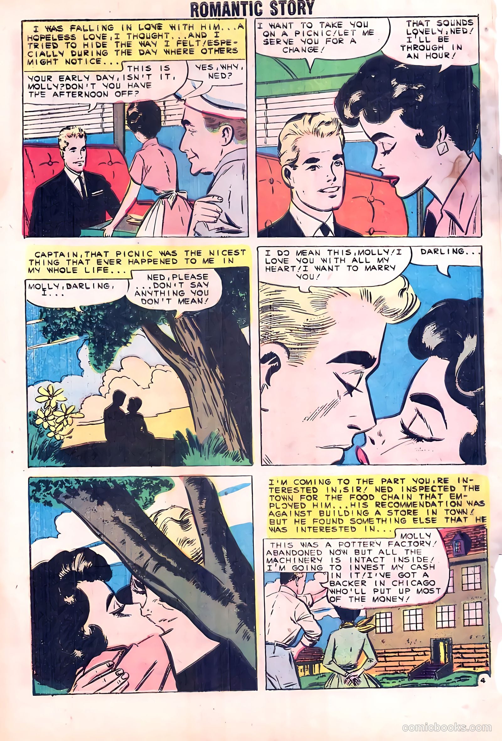 Romantic Story #53 — page 32 of 36