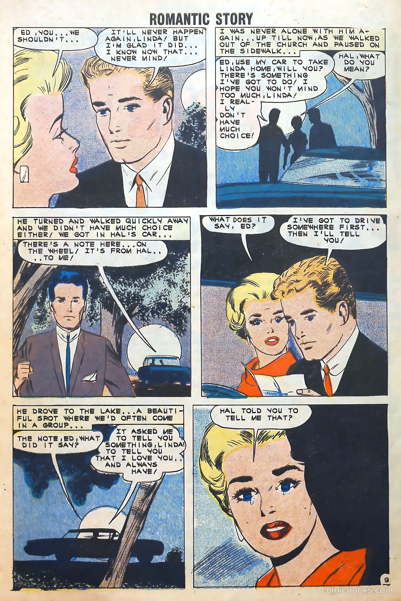 Romantic Story #58 — page 32 of 36