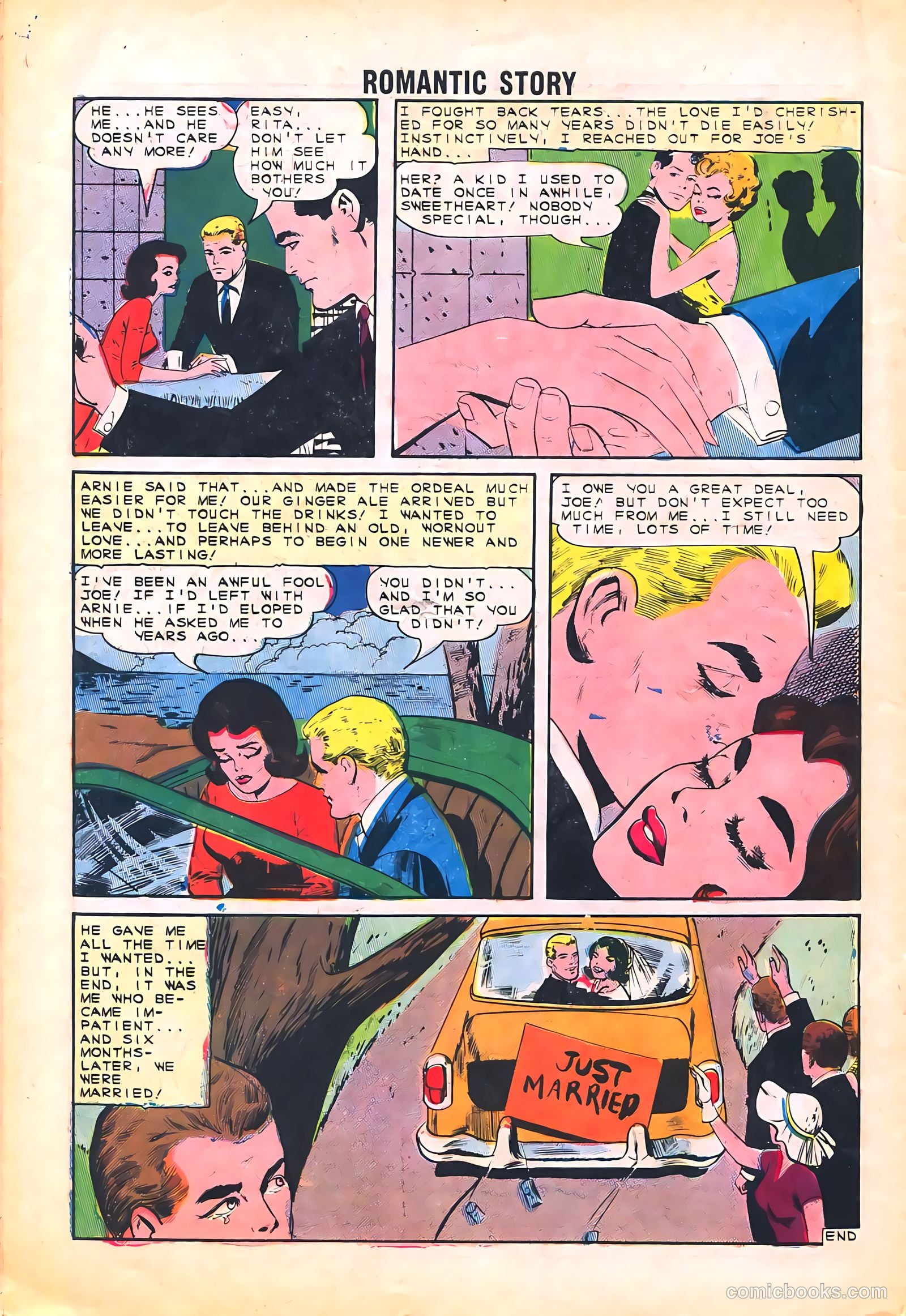 Romantic Story #74 — page 32 of 36