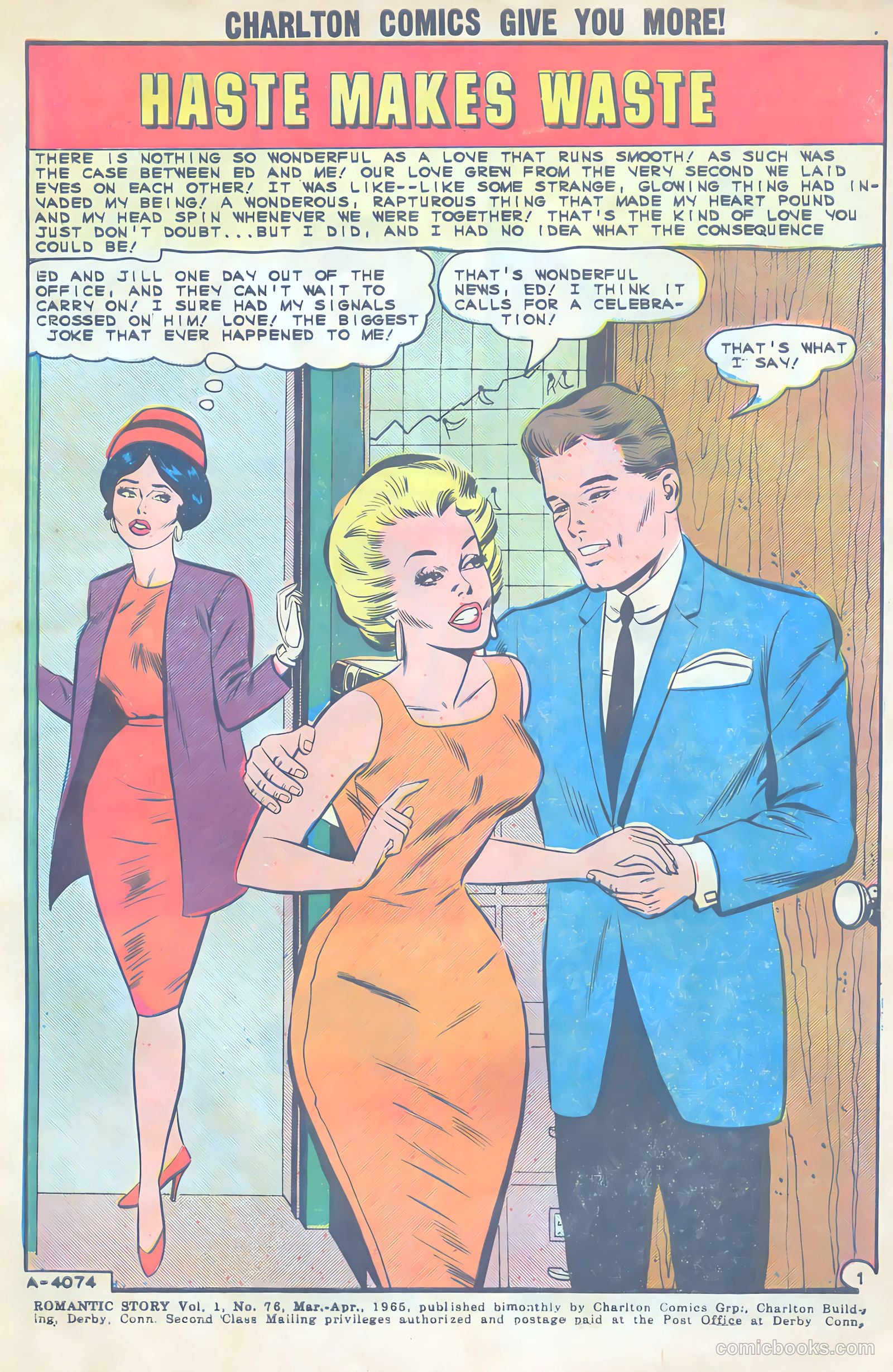 Romantic Story #76 — page 3 of 36