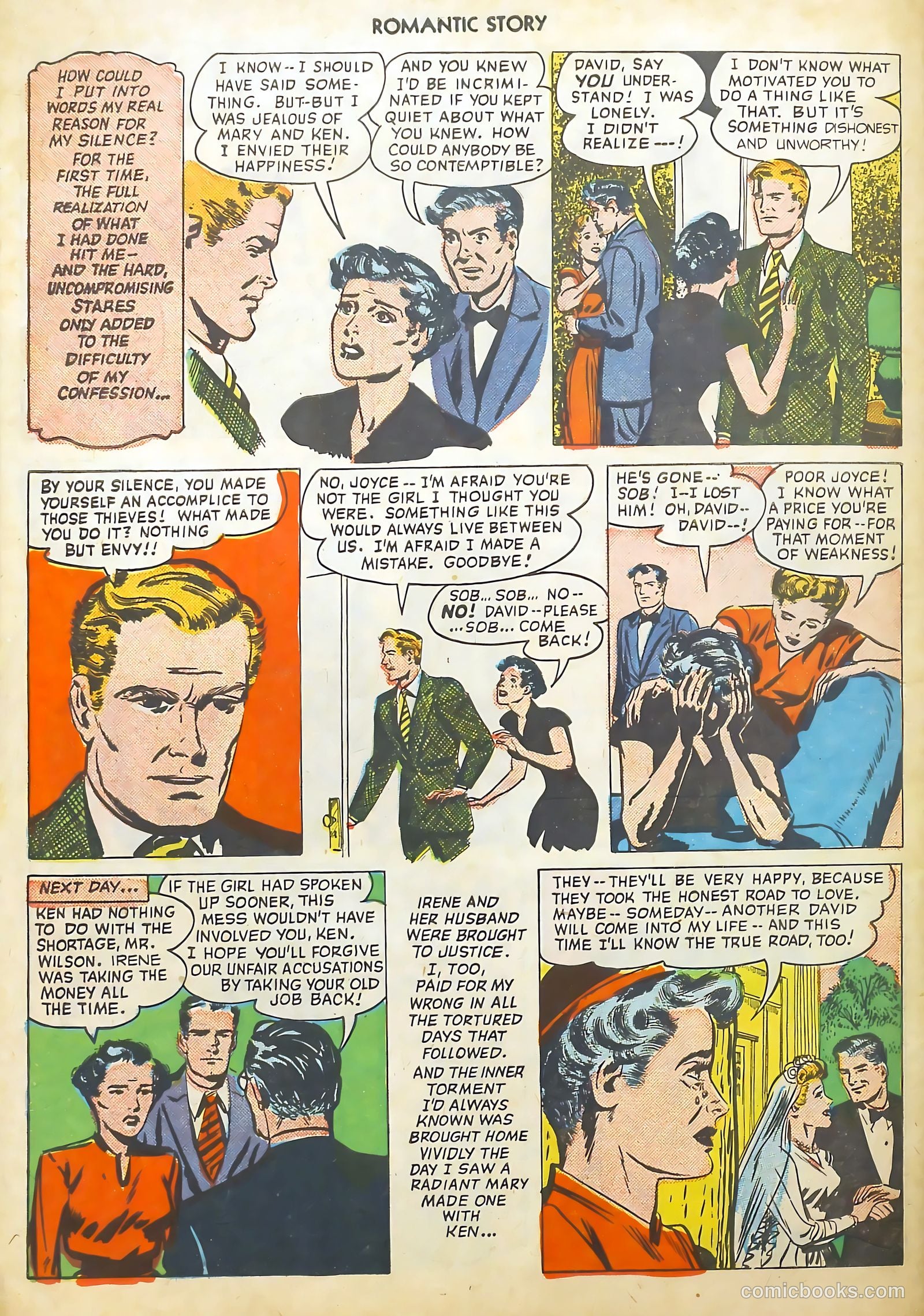 Romantic Story #9 — page 34 of 36