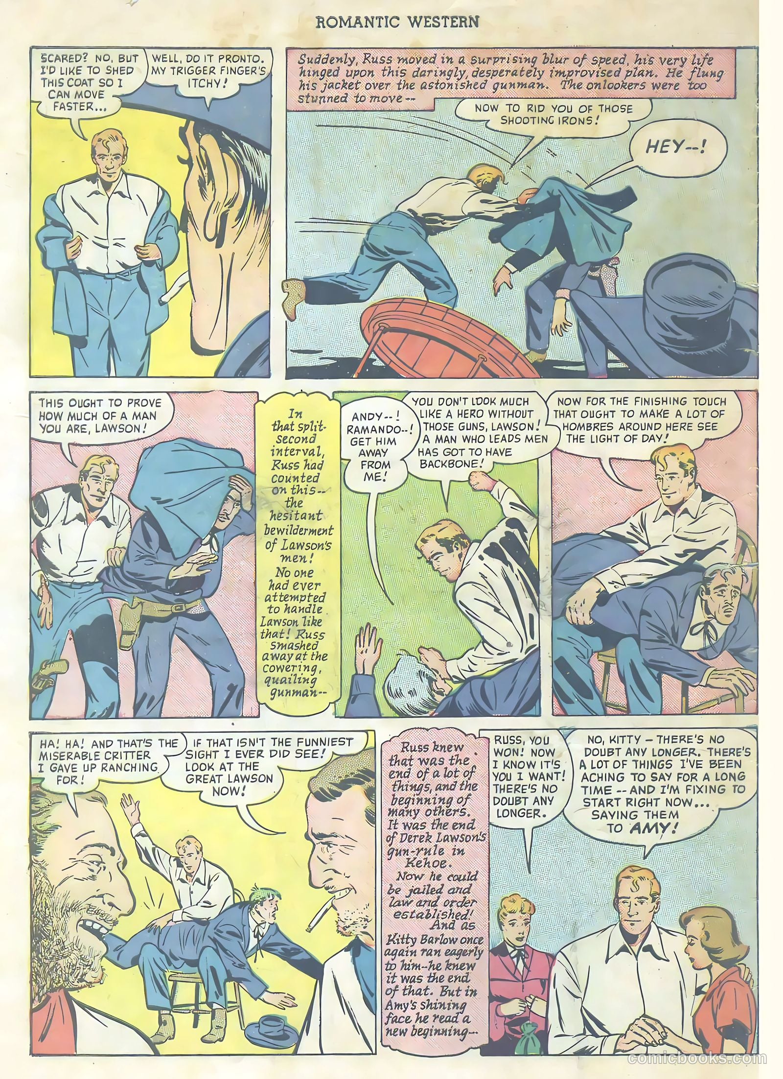 Romantic Western #3 — page 34 of 36