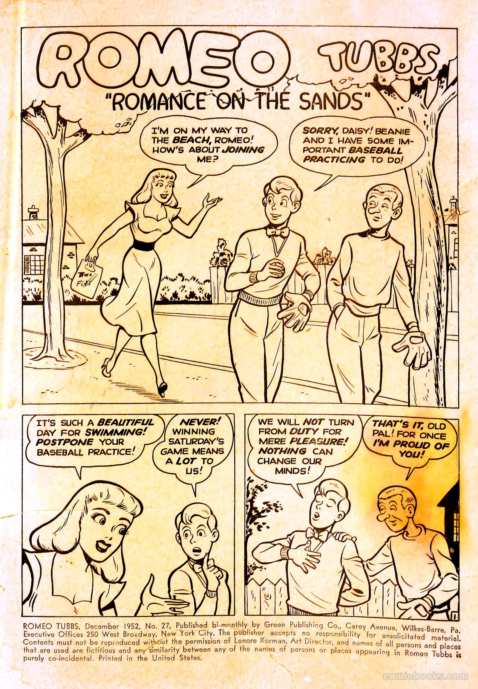 Romeo Tubbs #27 — page 2 of 35