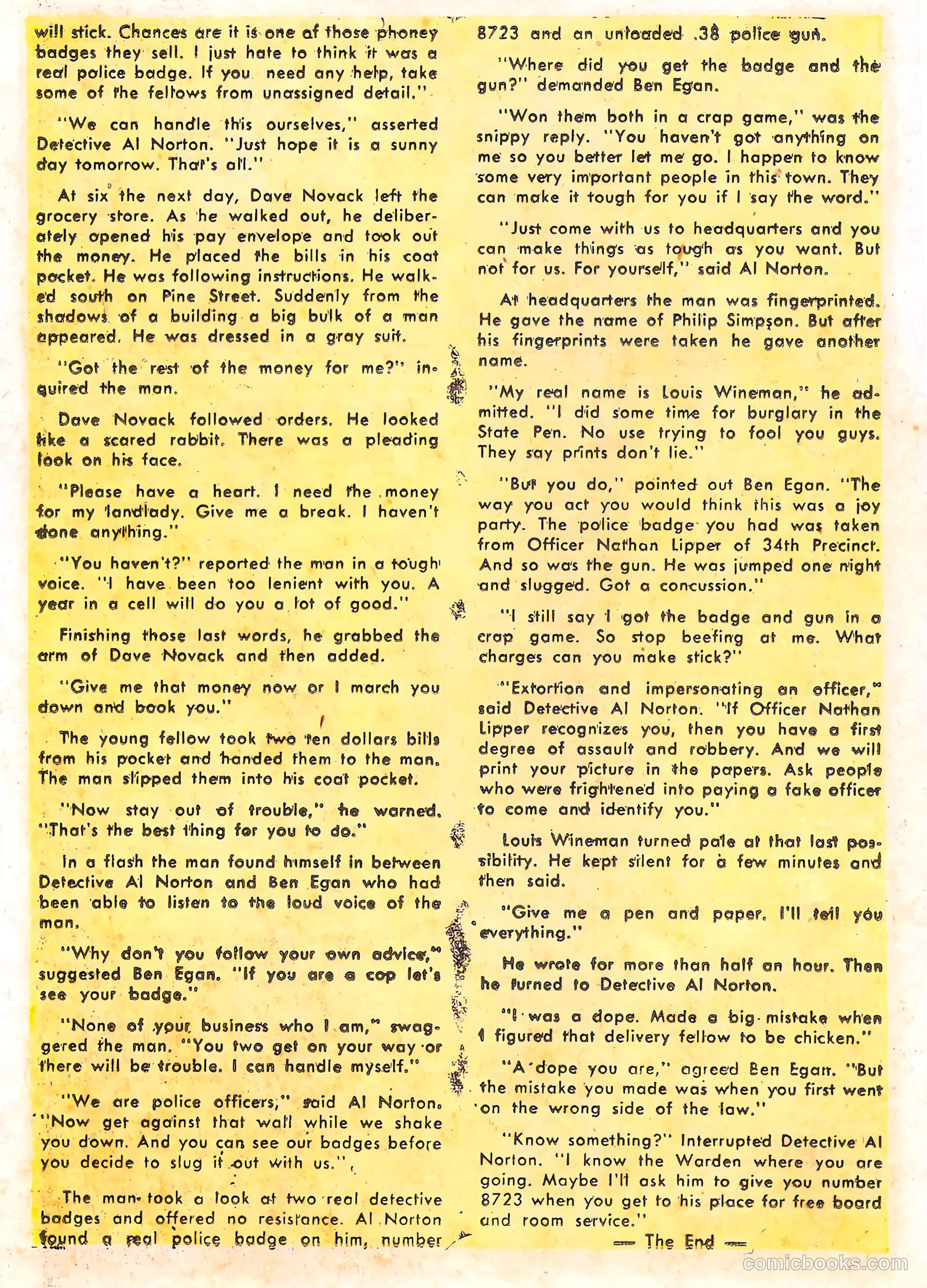 Rookie Cop #27 — page 18 of 36