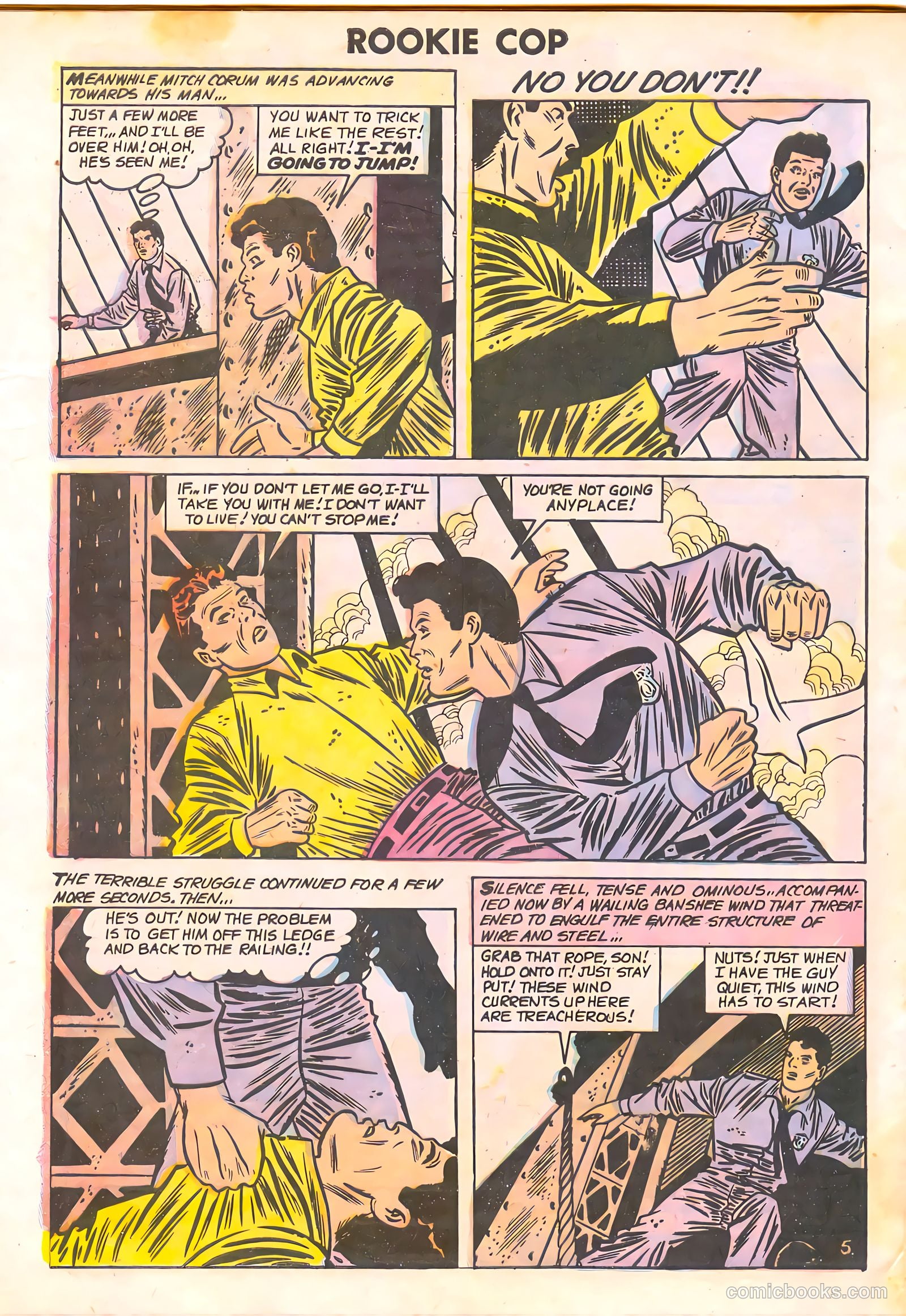 Rookie Cop #27 — page 32 of 36