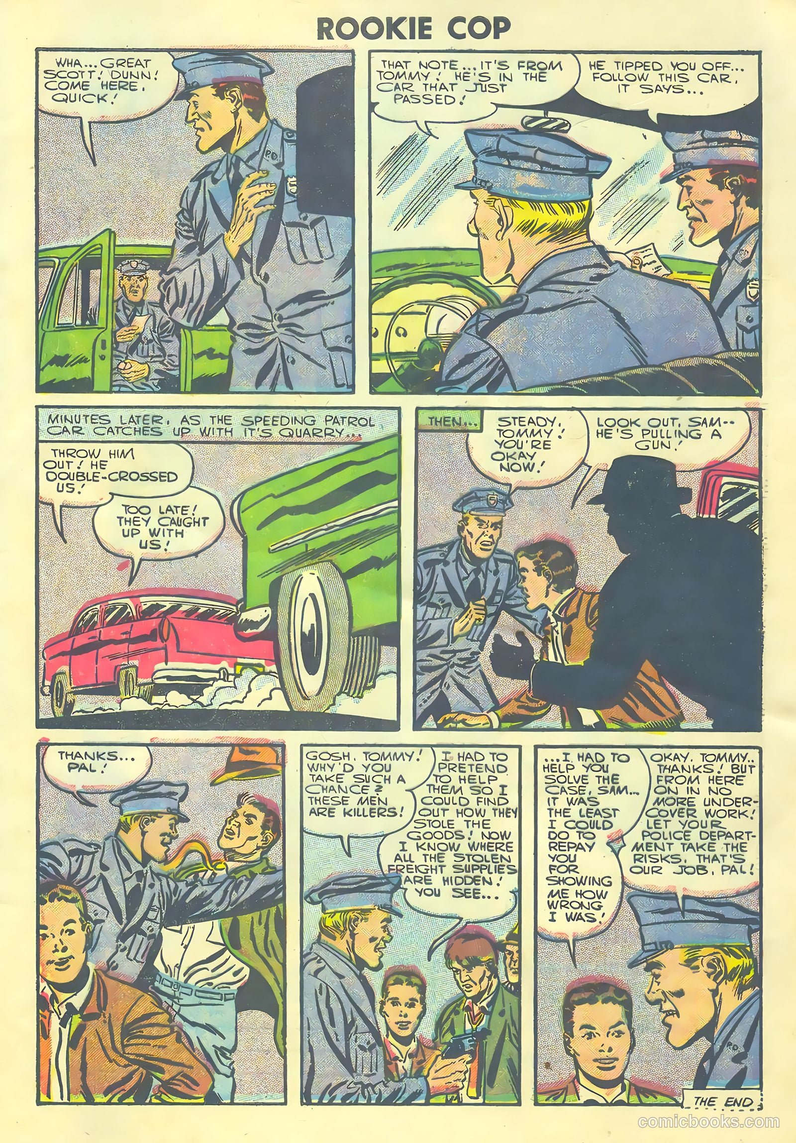 Rookie Cop #28 — page 33 of 36
