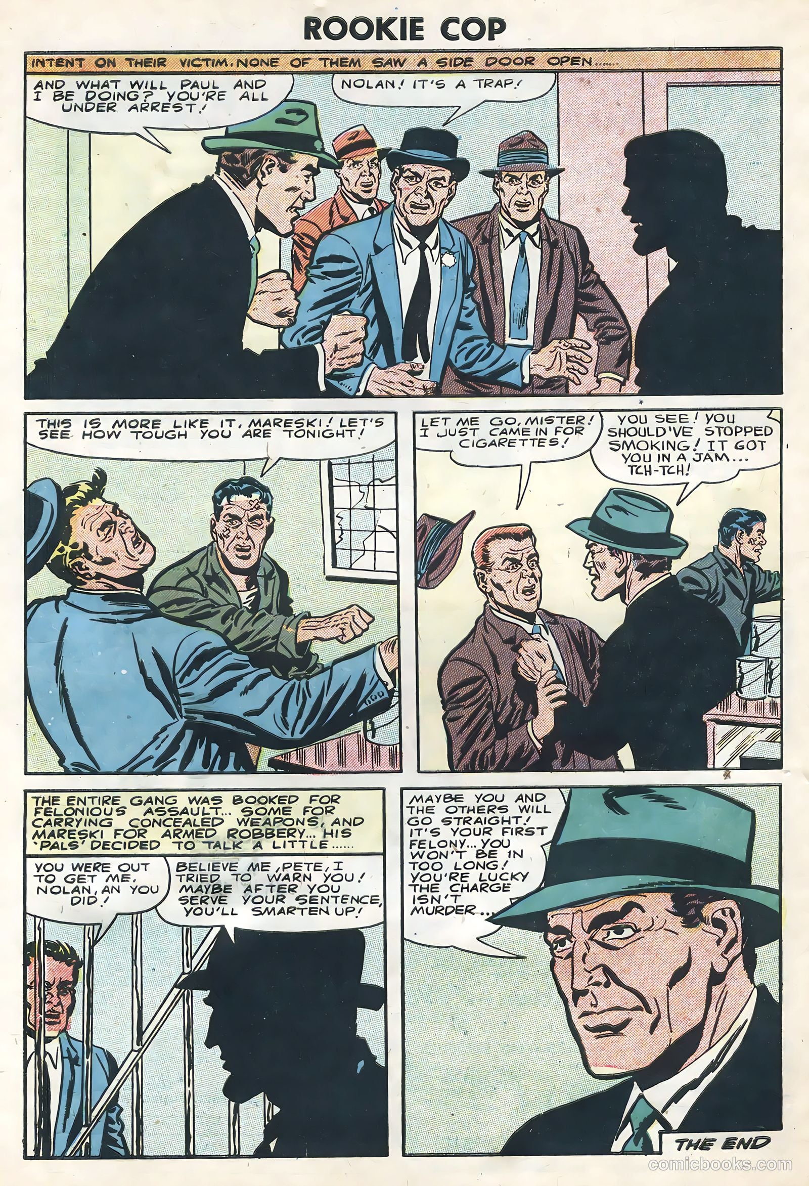 Rookie Cop #30 — page 32 of 36