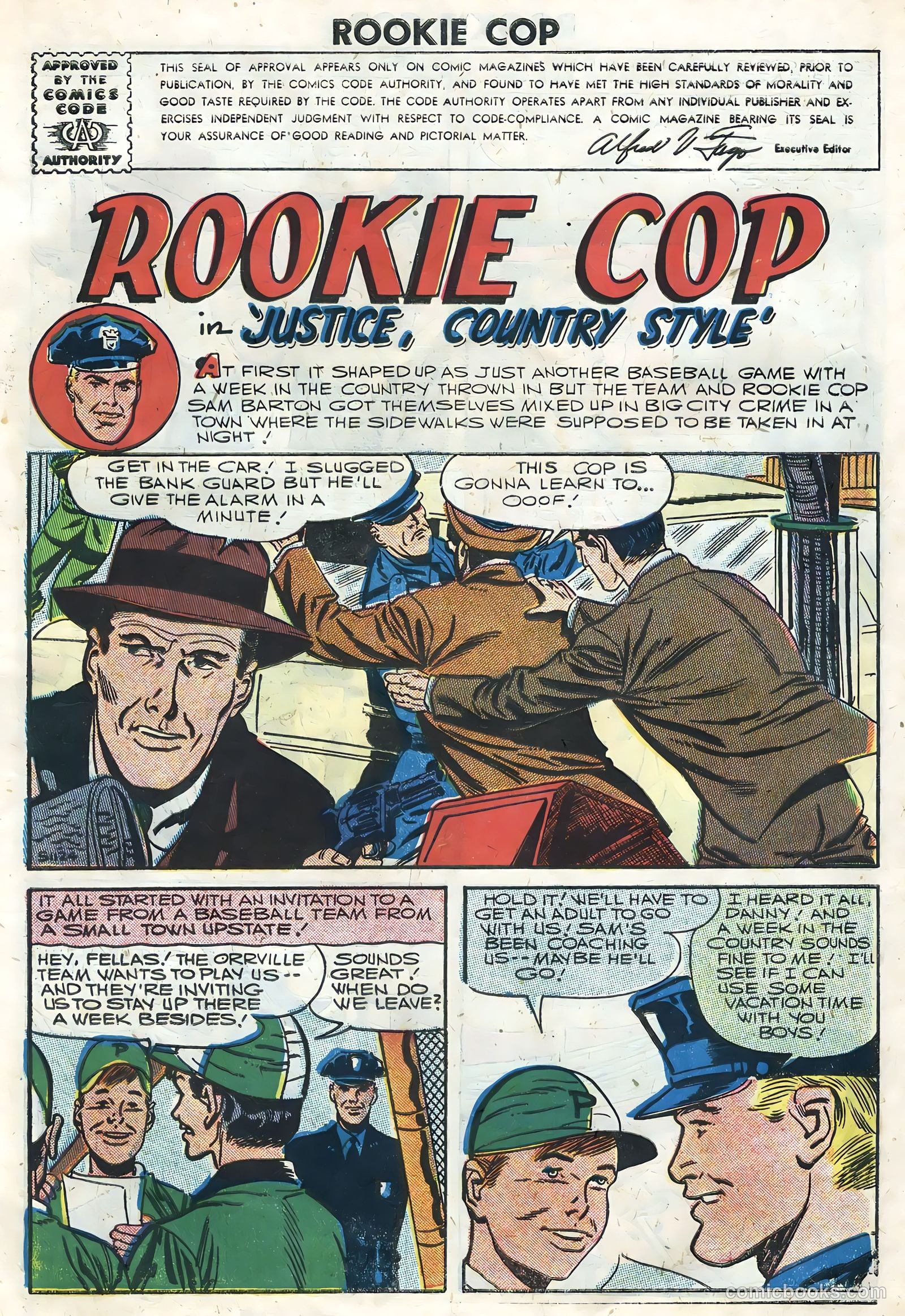 Rookie Cop #31 — page 3 of 36