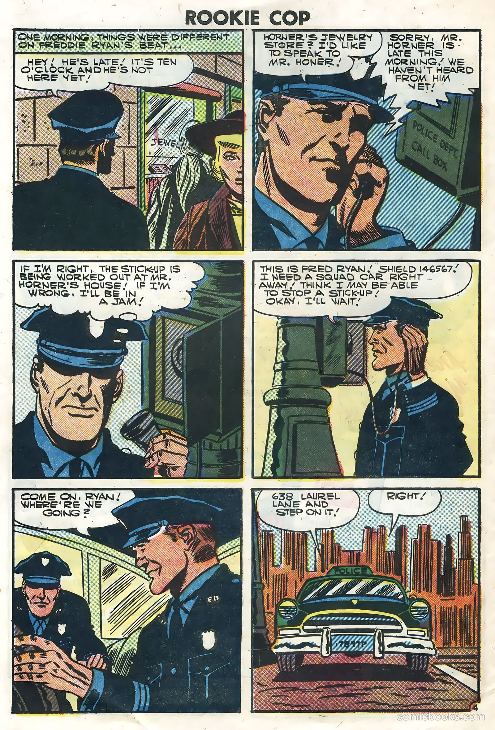 Rookie Cop #31 — page 32 of 36