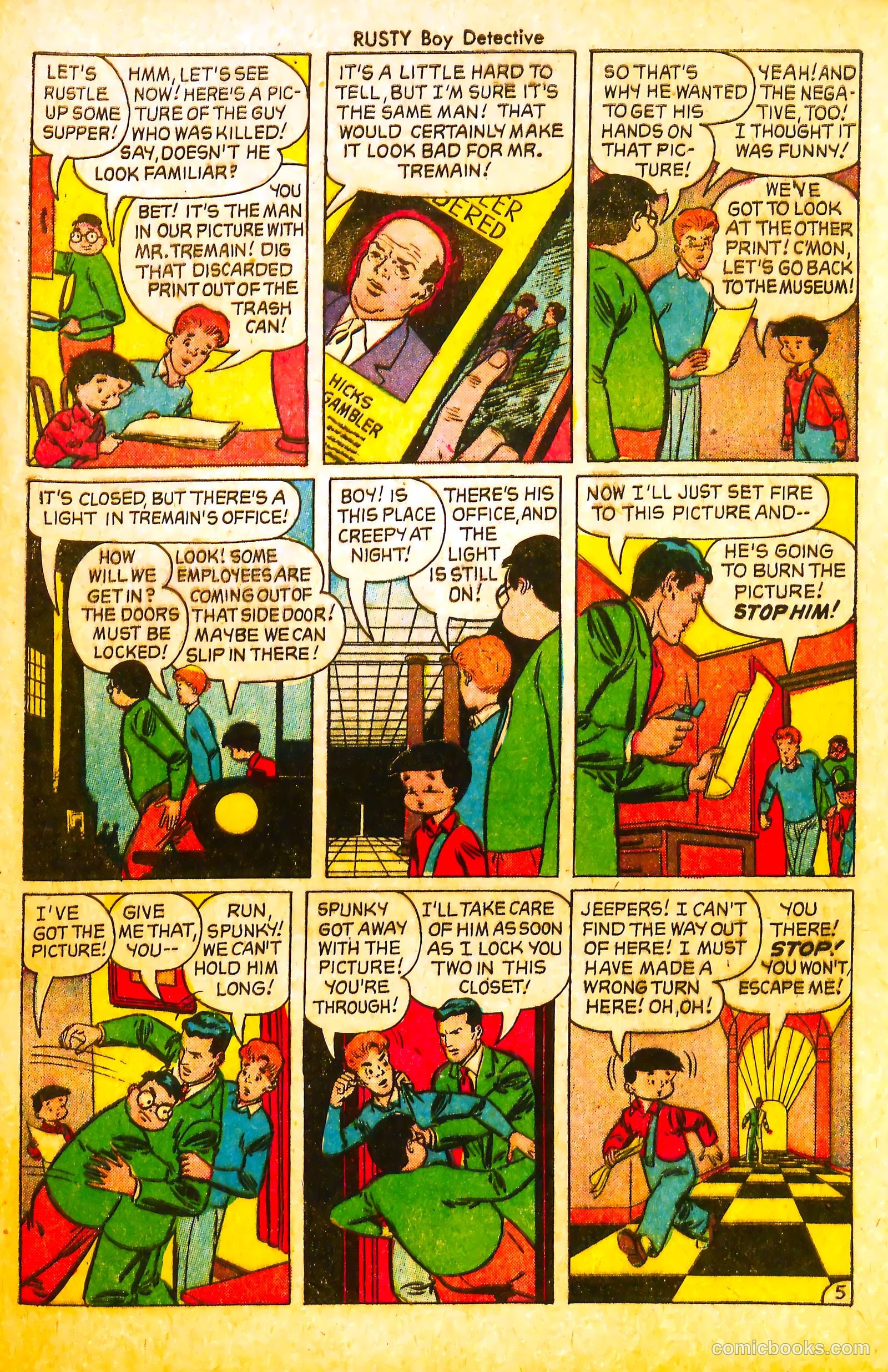 Rusty Boy Detective #3 — page 31 of 36