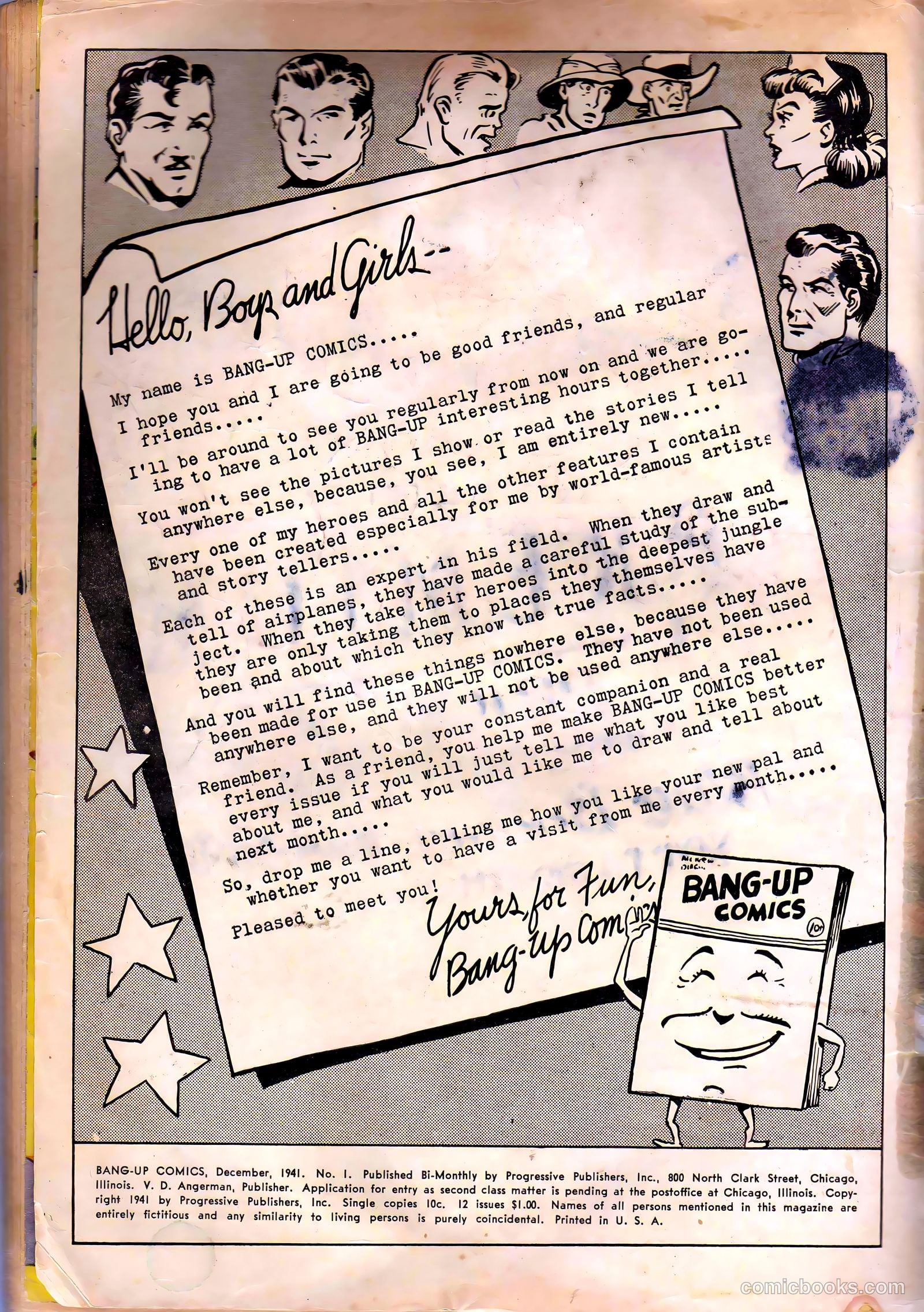 Bang-Up Comics #1 — page 3 of 69