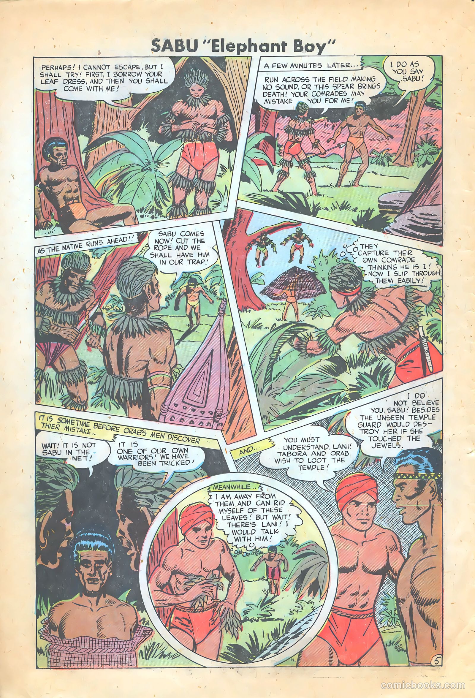 Sabu "Elephant Boy" #2 — page 7 of 37