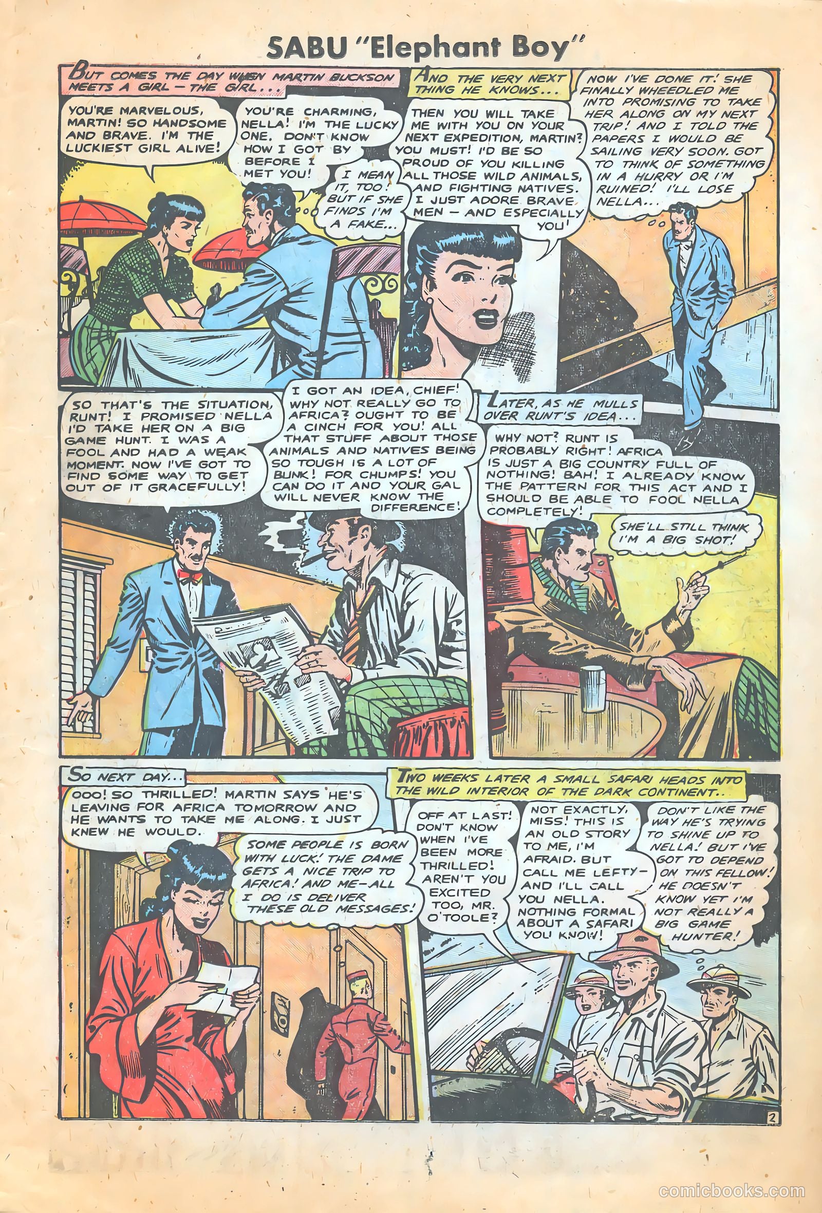 Sabu "Elephant Boy" #2 — page 12 of 37