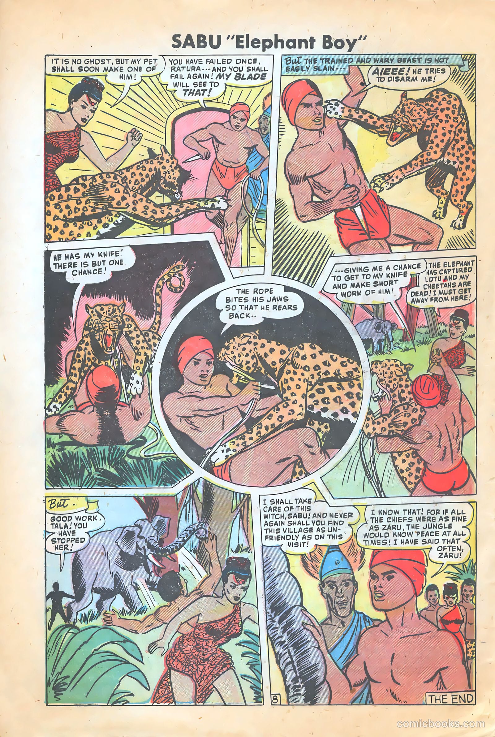 Sabu "Elephant Boy" #2 — page 33 of 37