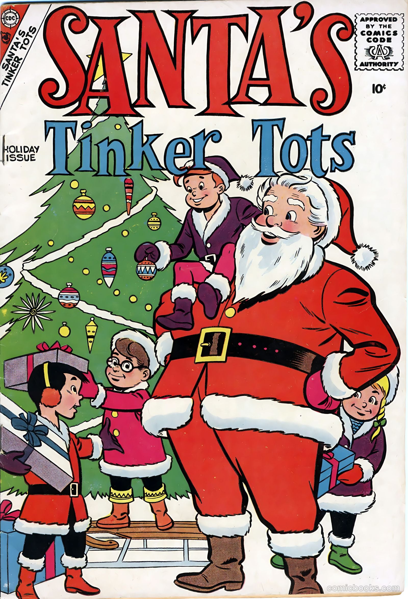 Santa's Tinker Tots #1 — page 1 of 36