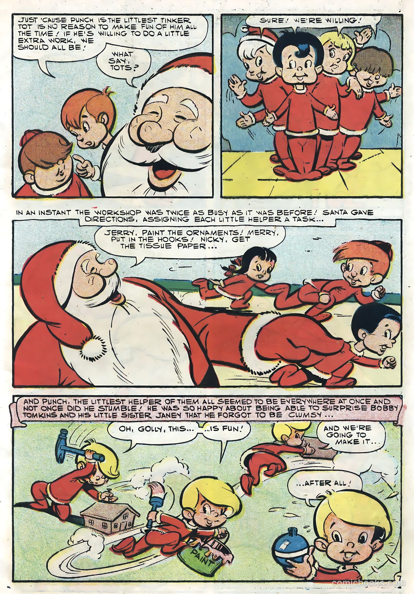 Santa's Tinker Tots #1 — page 9 of 36
