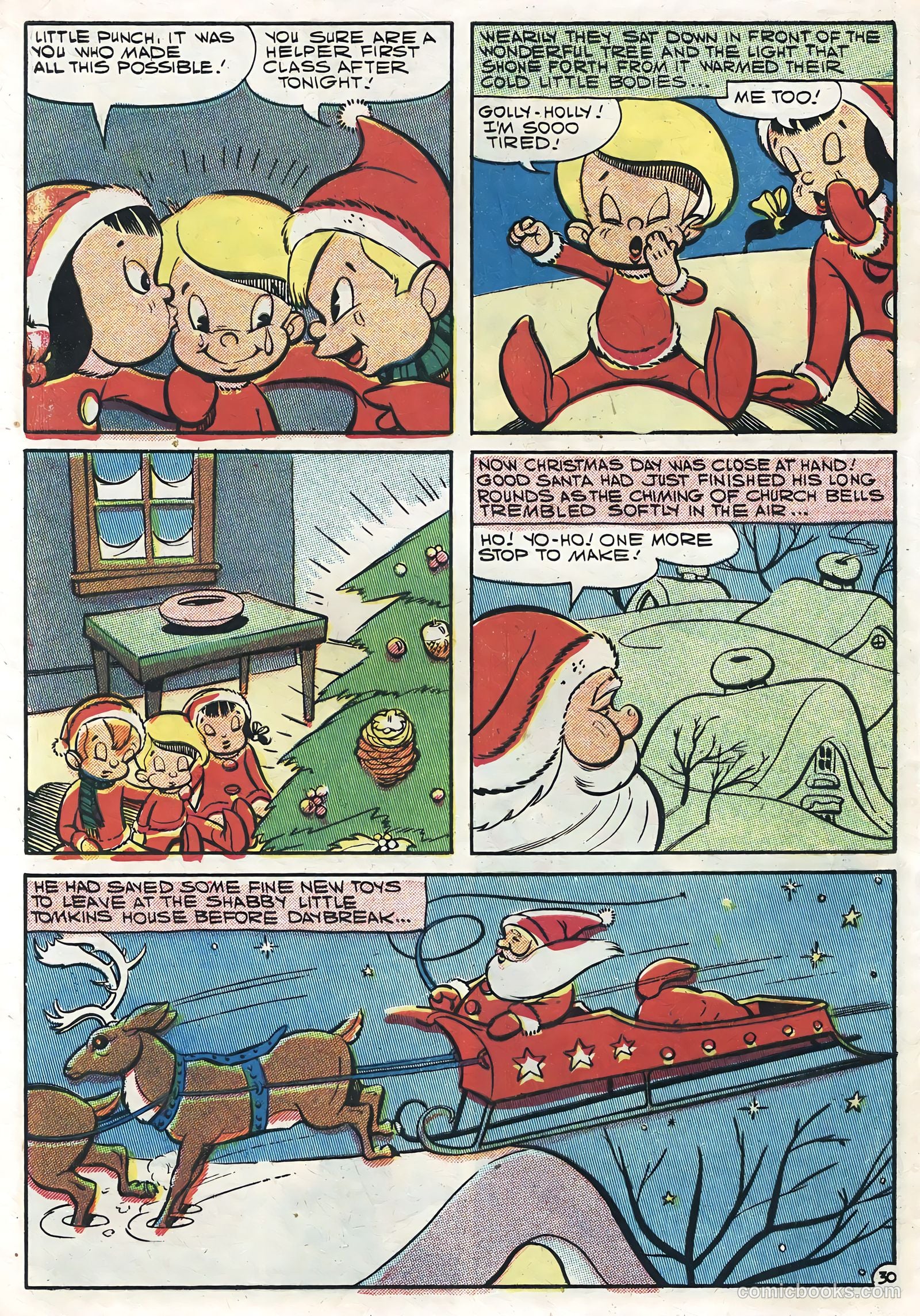 Santa's Tinker Tots #1 — page 32 of 36