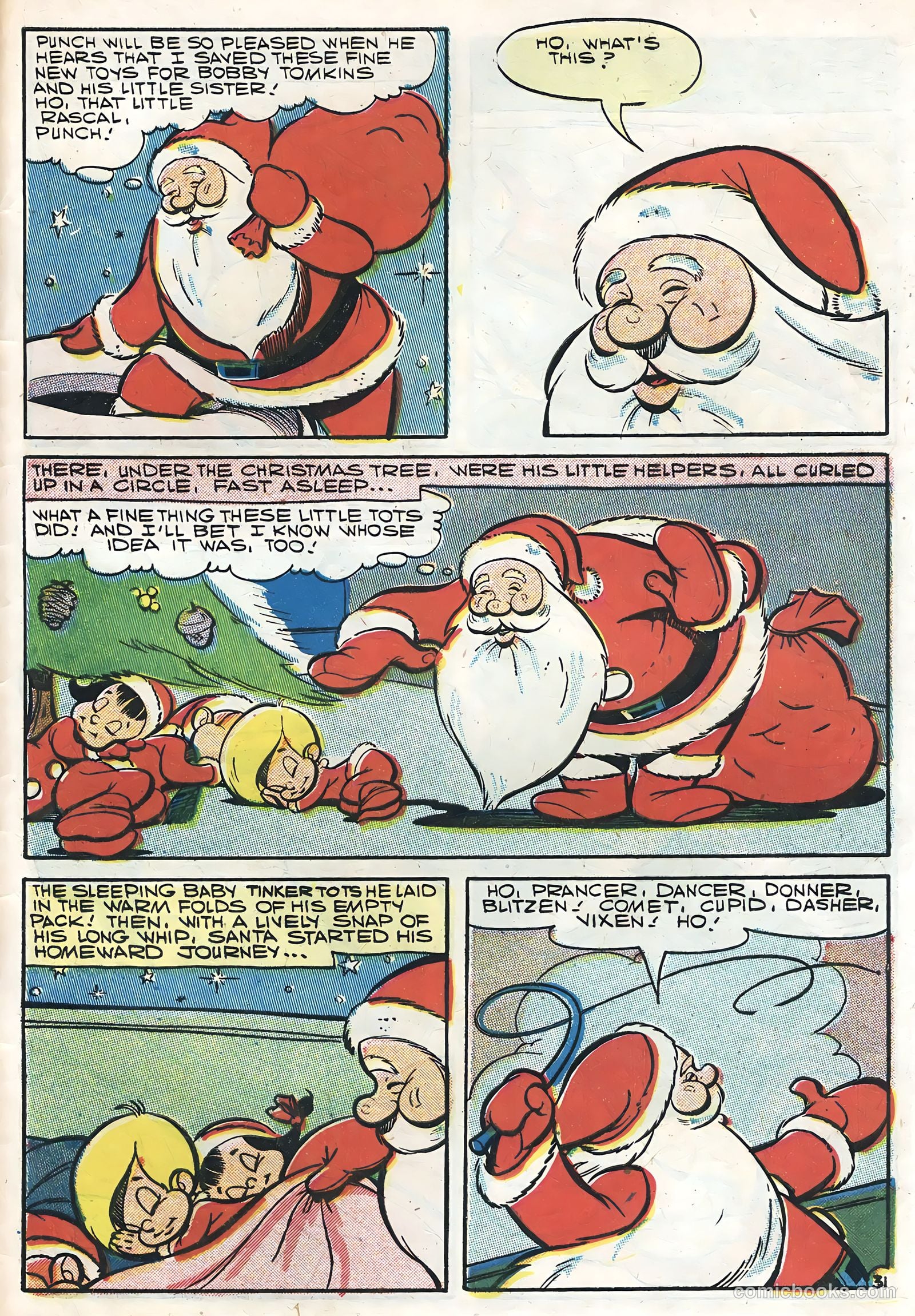 Santa's Tinker Tots #1 — page 33 of 36