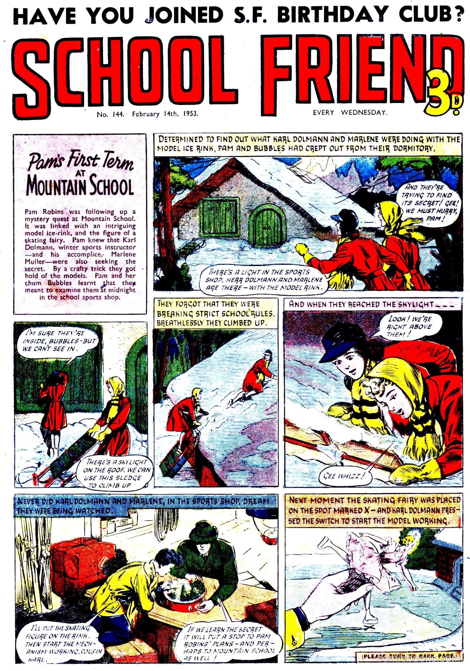 School Friend #144 — page 1 of 20
