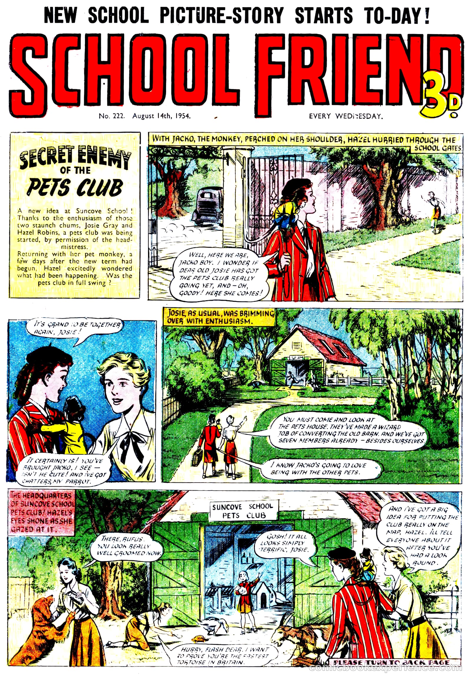 School Friend #222 — page 1 of 24