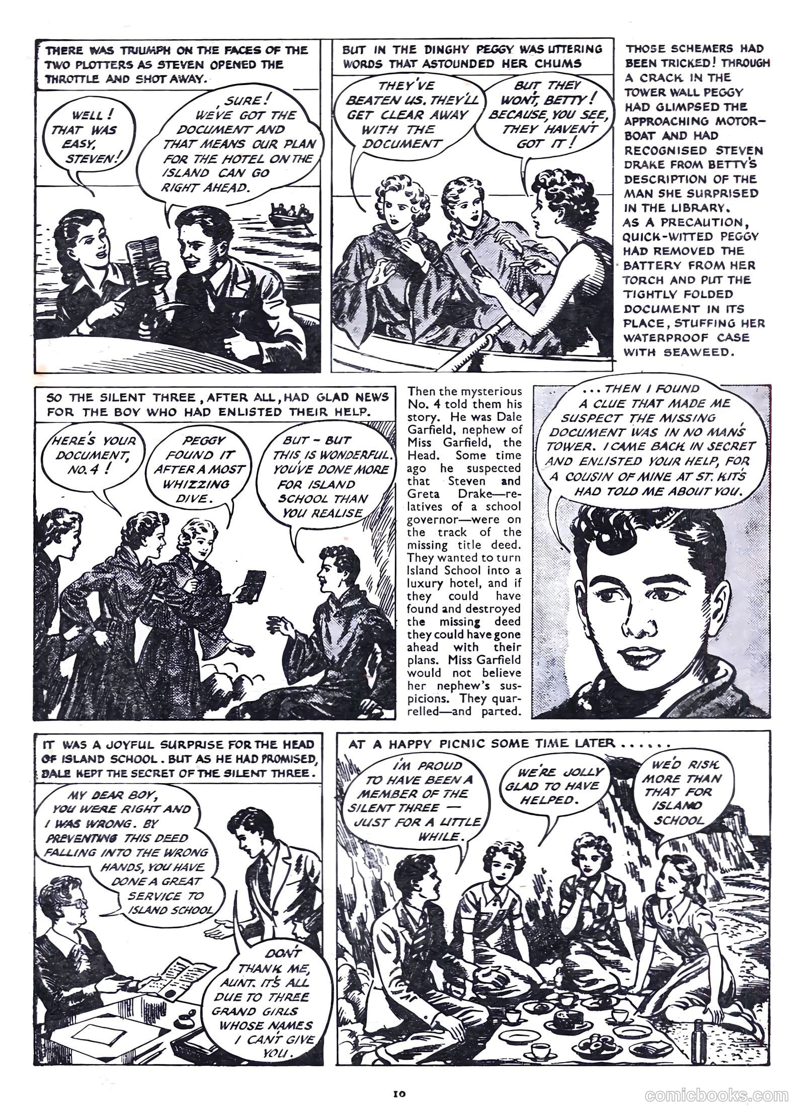 School Friend Annual #1953 — page 9 of 93