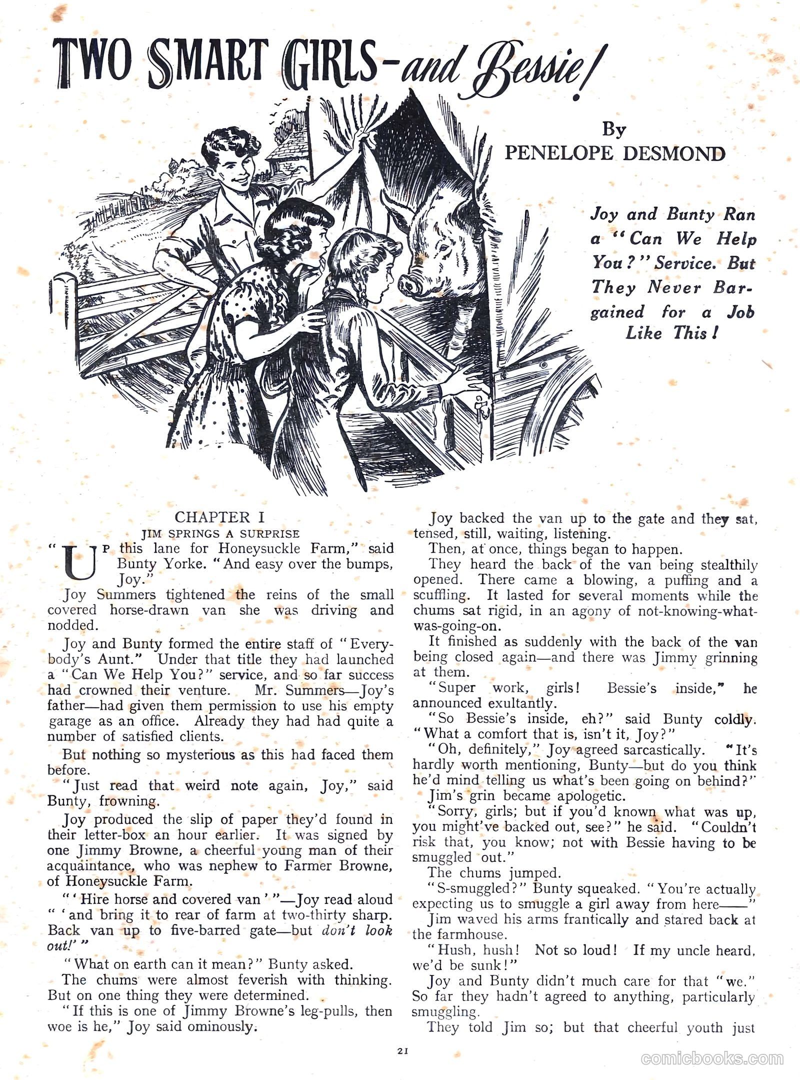 School Friend Annual #1953 — page 20 of 93