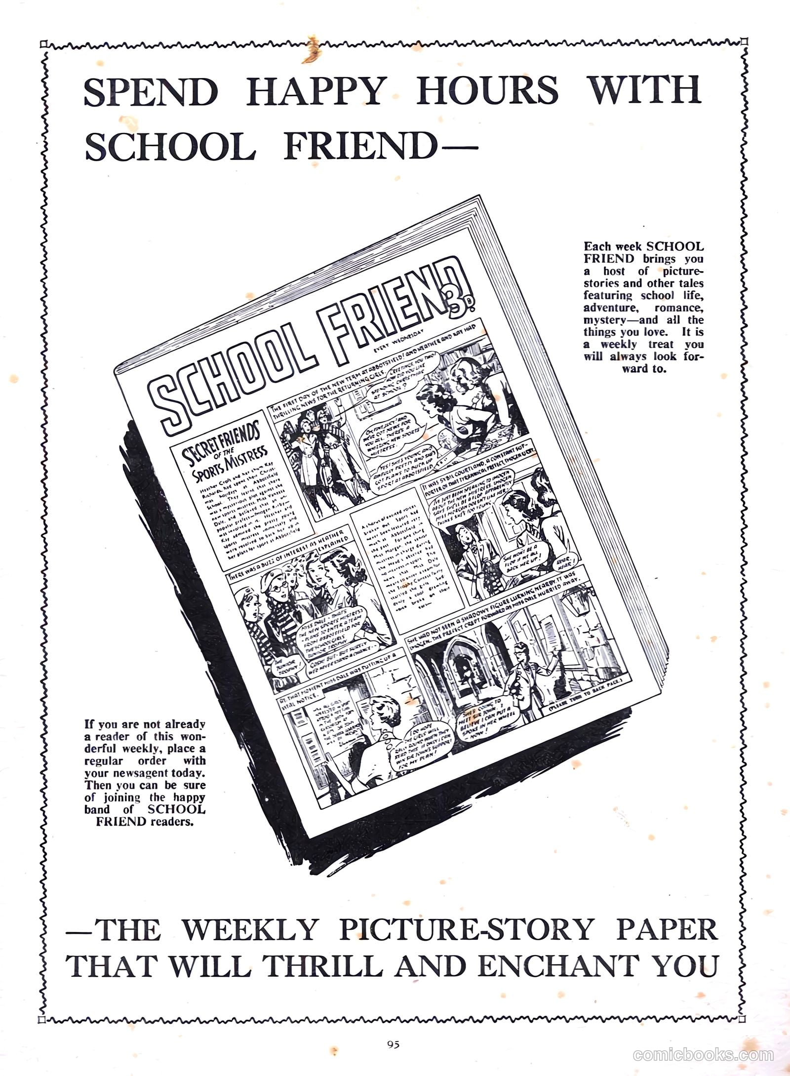 School Friend Annual #1953 — page 92 of 93