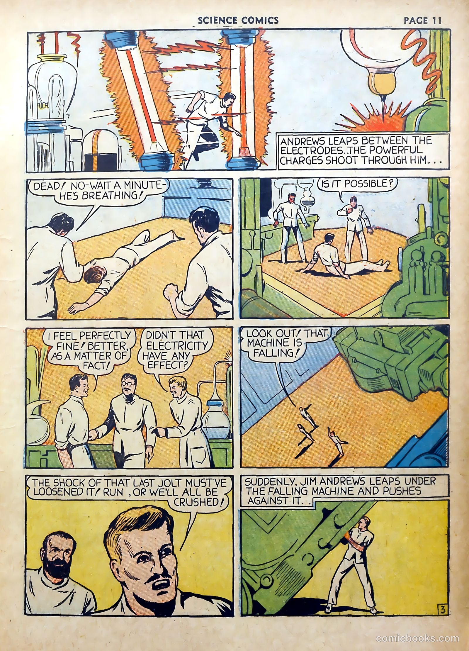Science Comics #1 — page 12 of 62