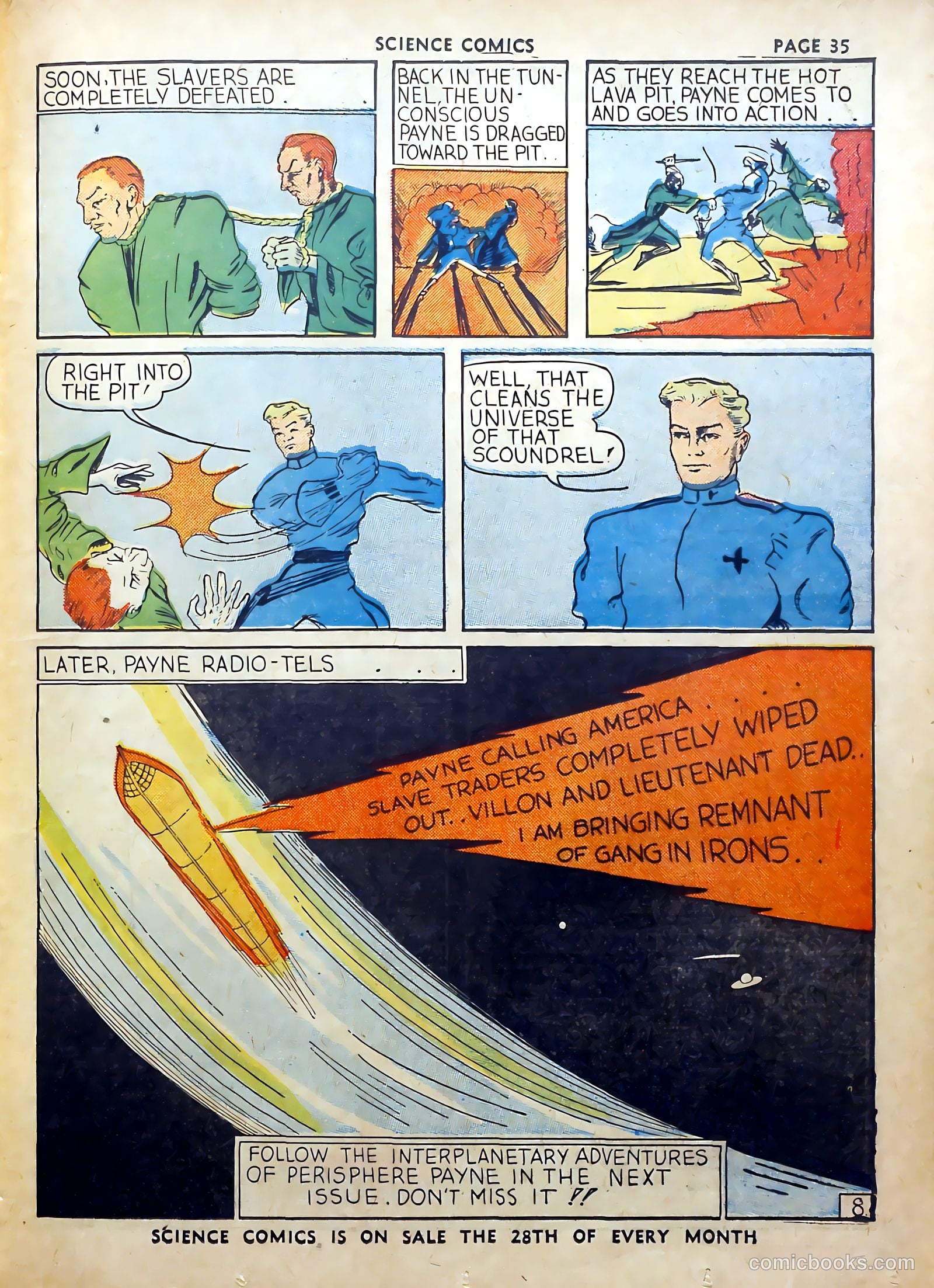Science Comics #1 — page 32 of 62