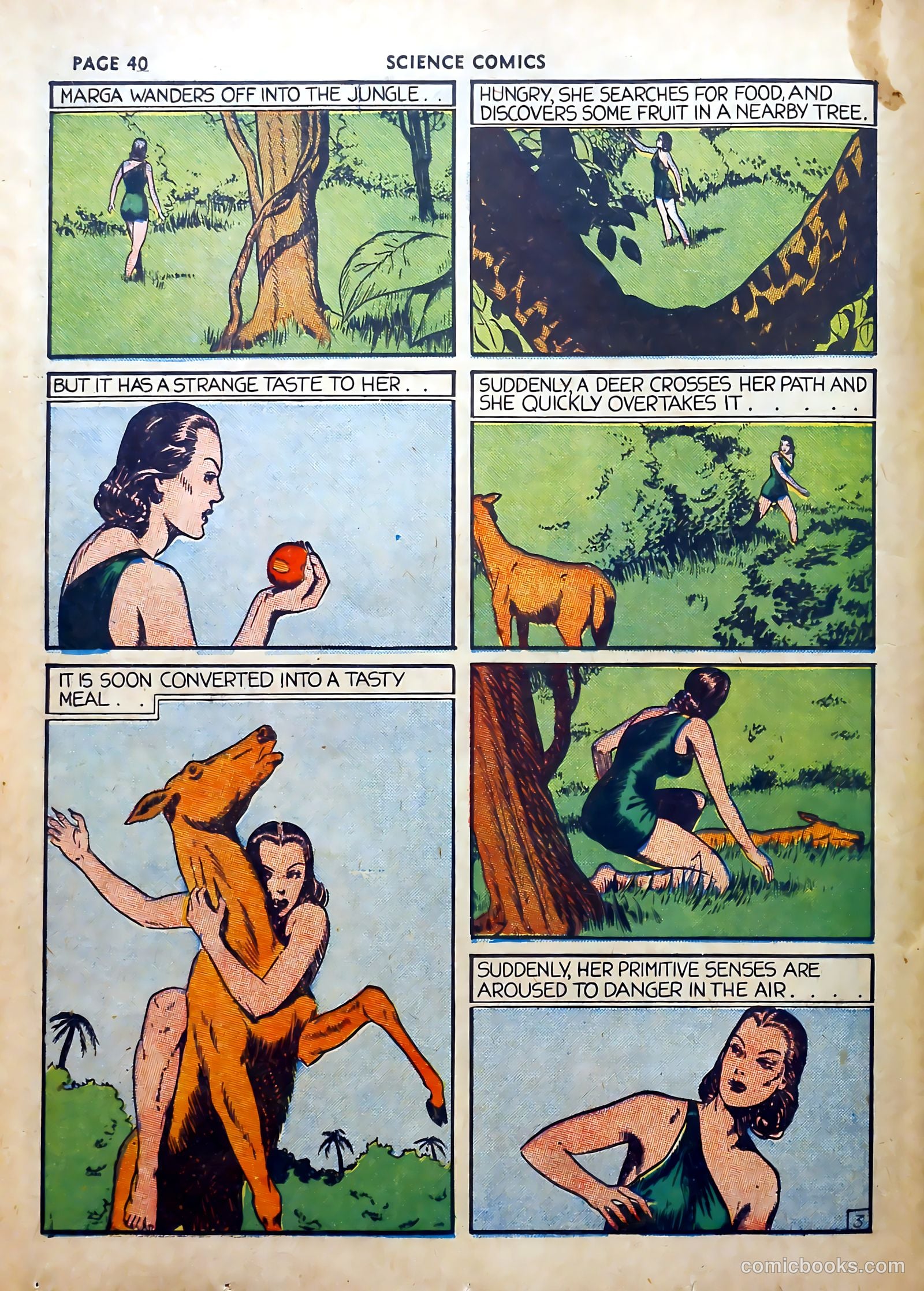 Science Comics #1 — page 37 of 62