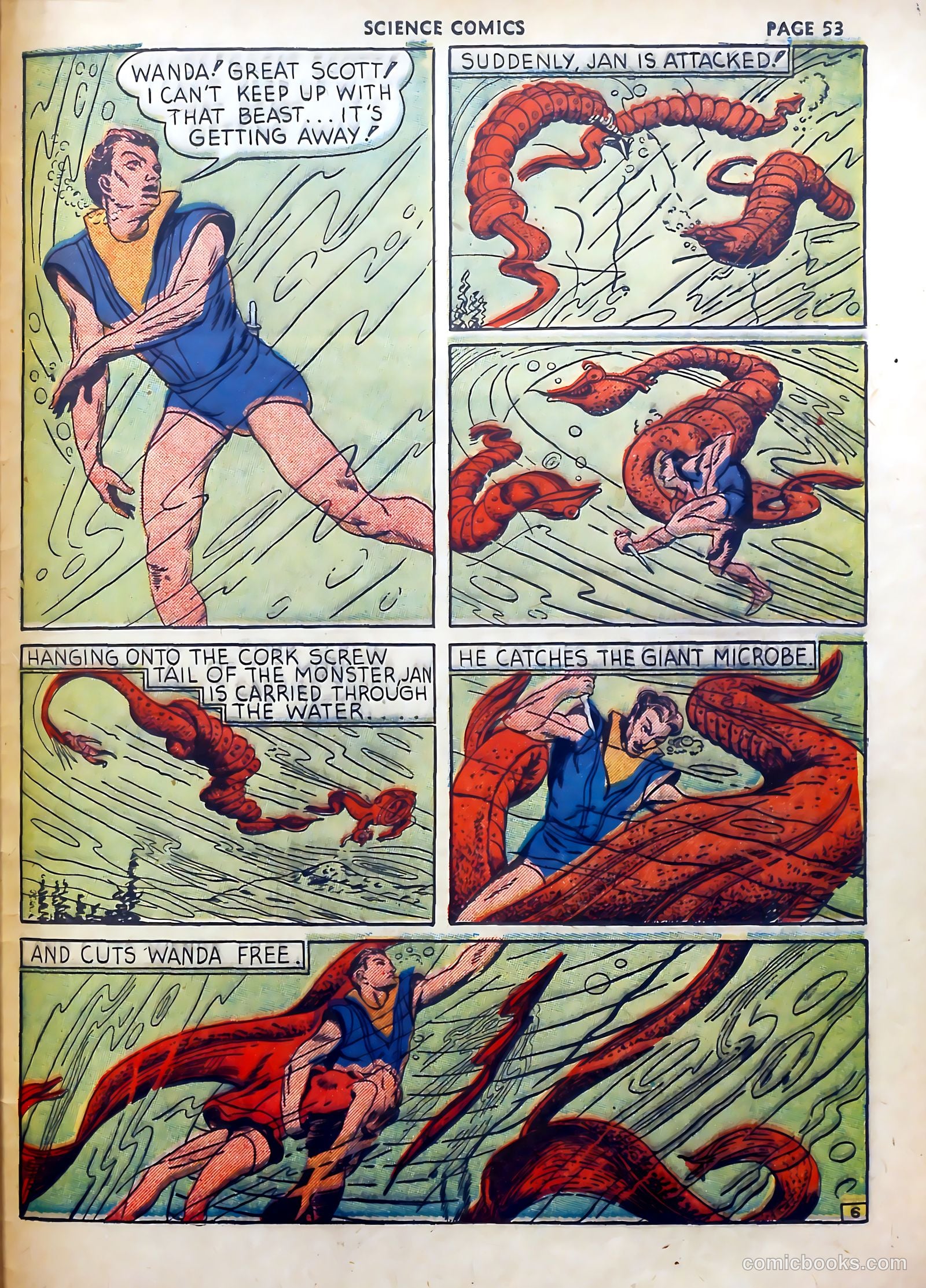 Science Comics #1 — page 50 of 62