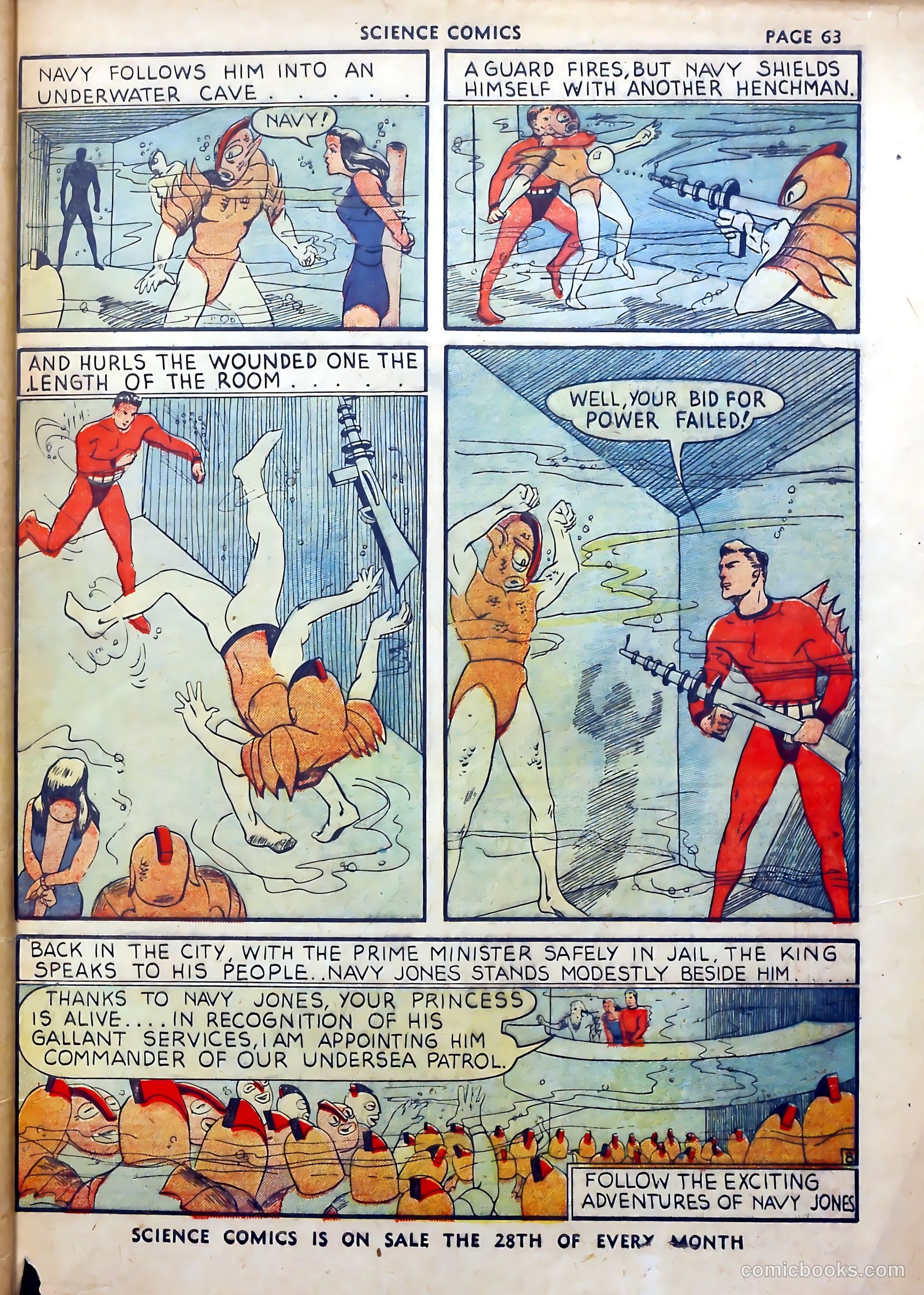 Science Comics #1 — page 60 of 62