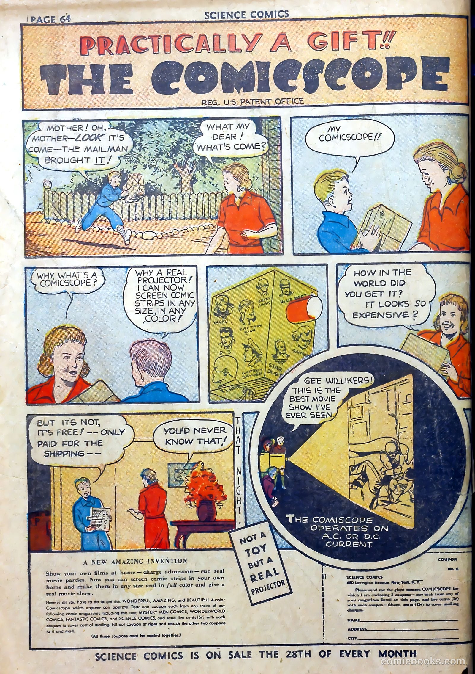 Science Comics #1 — page 61 of 62