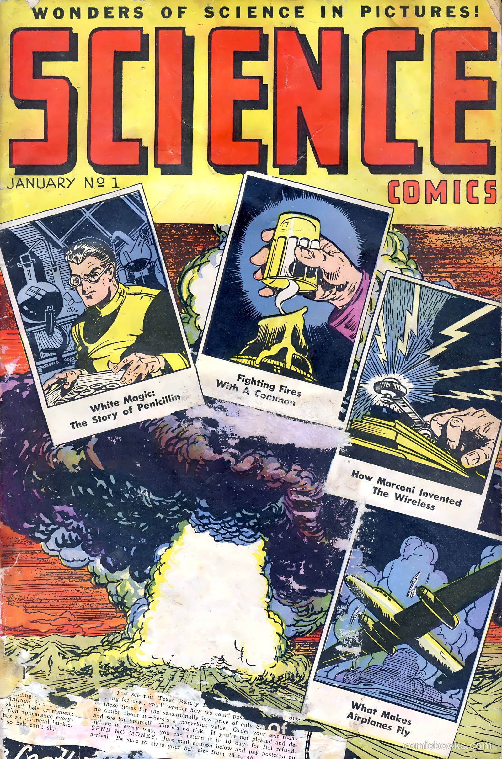 Science Comics #1 — page 1 of 36