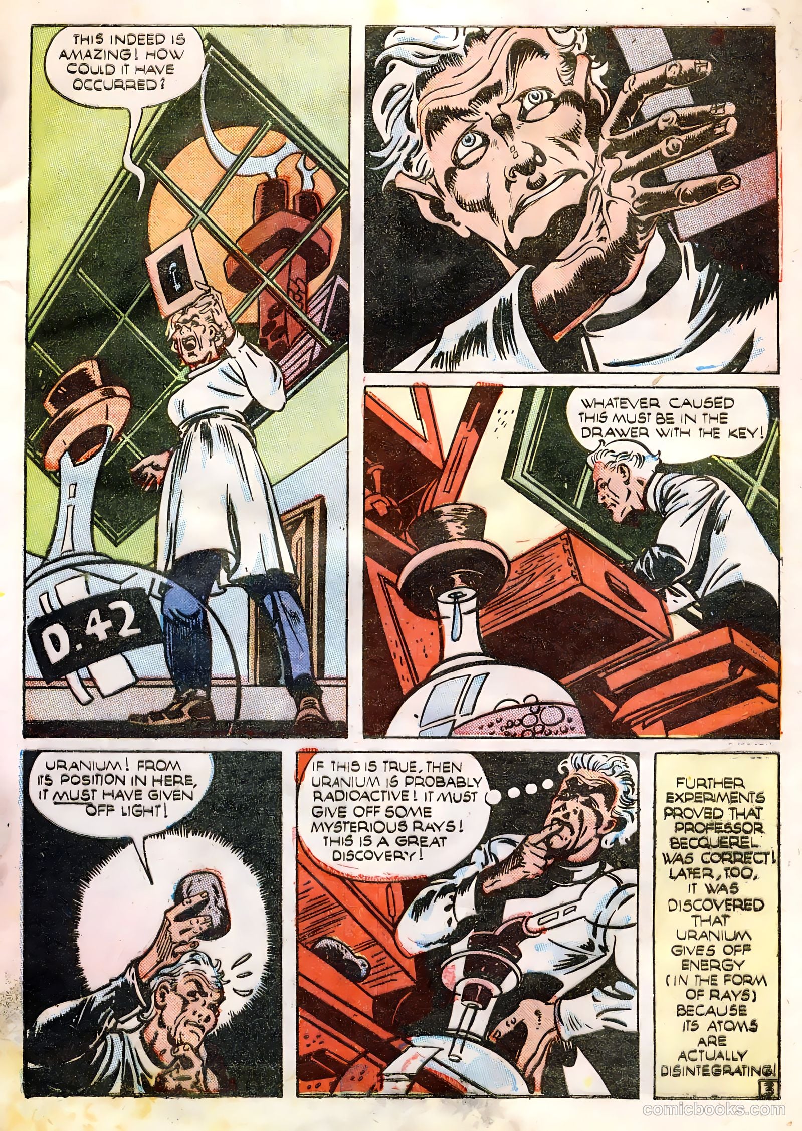 Science Comics #1 — page 5 of 36