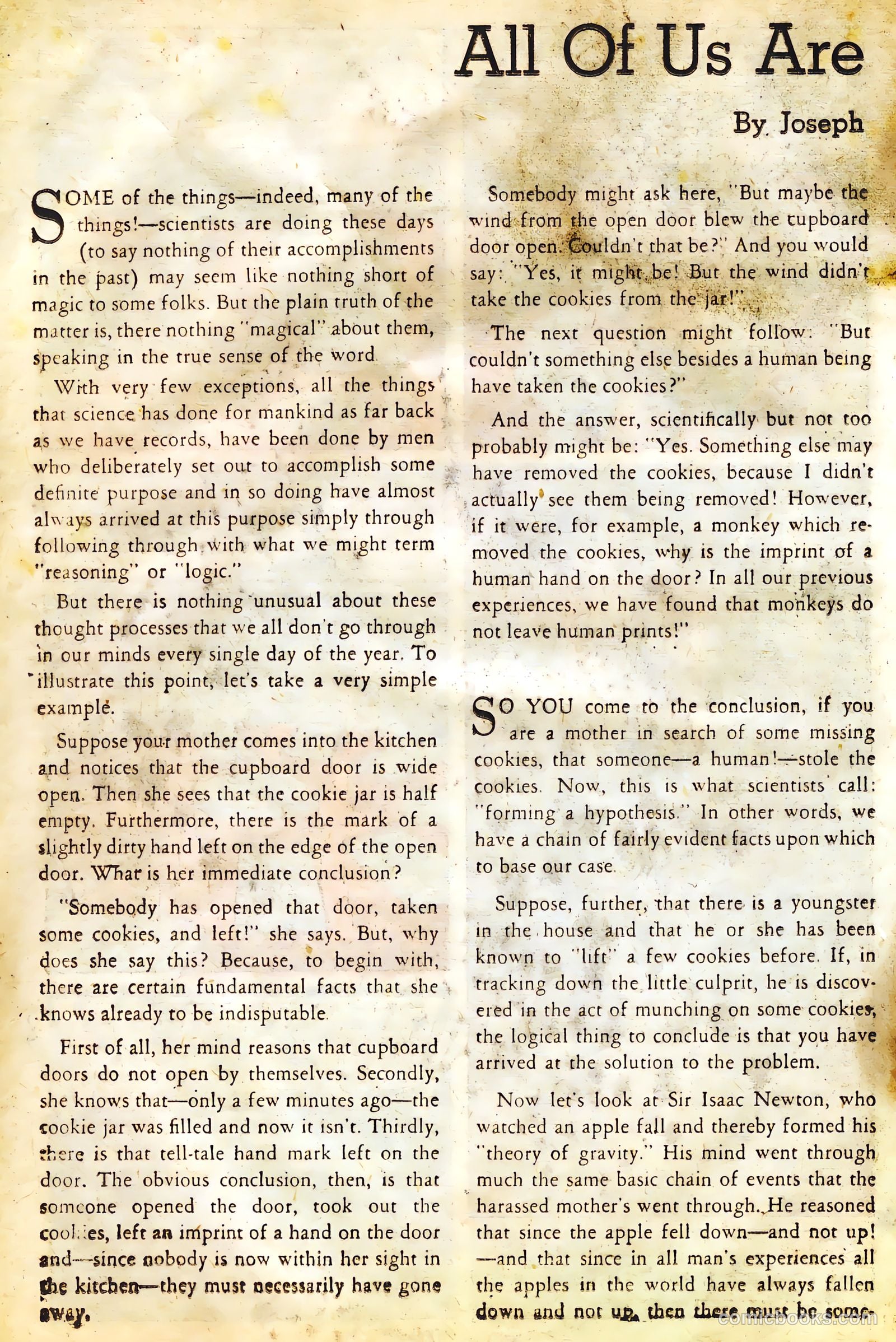 Science Comics #1 — page 18 of 36