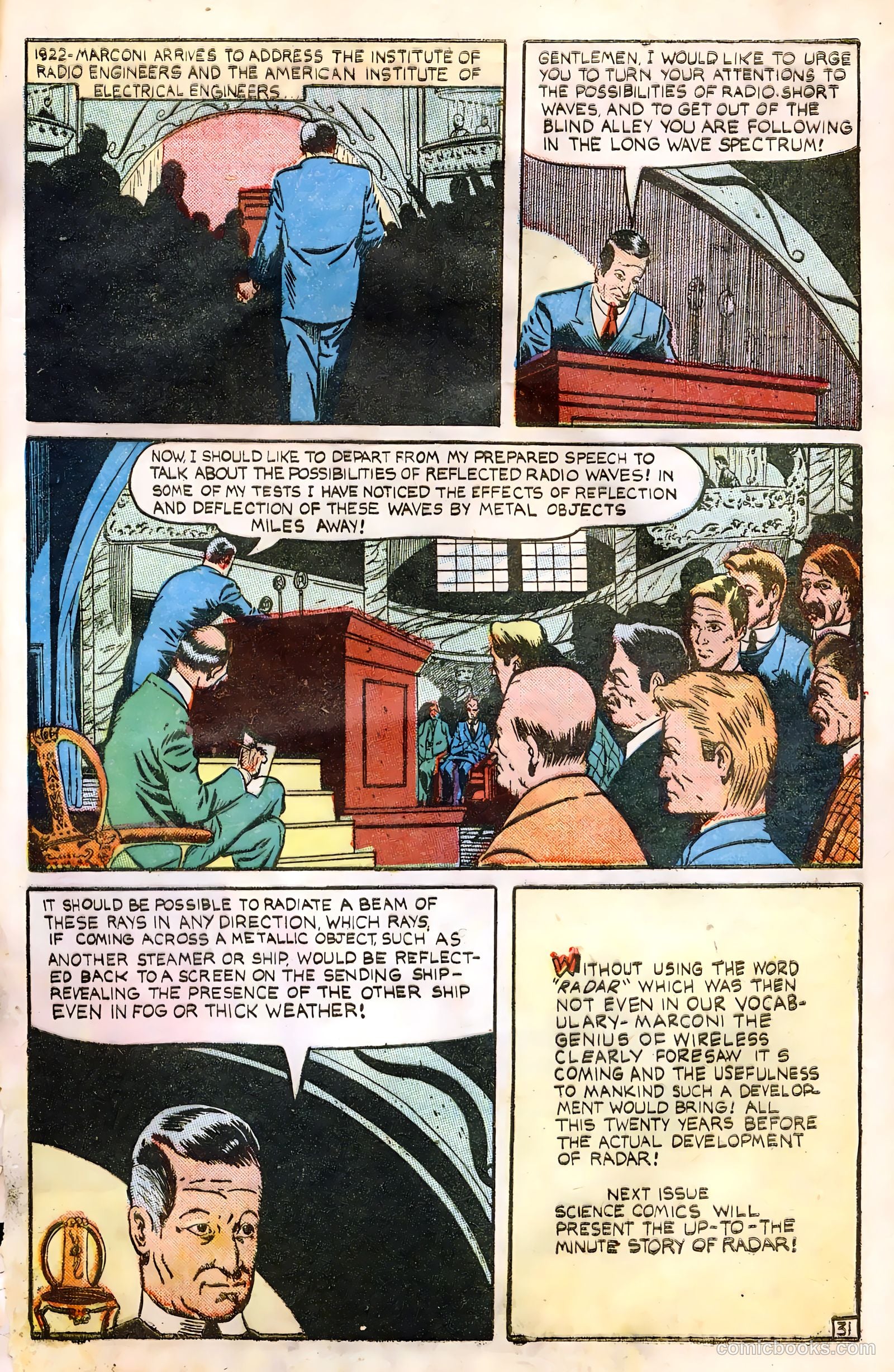 Science Comics #1 — page 33 of 36