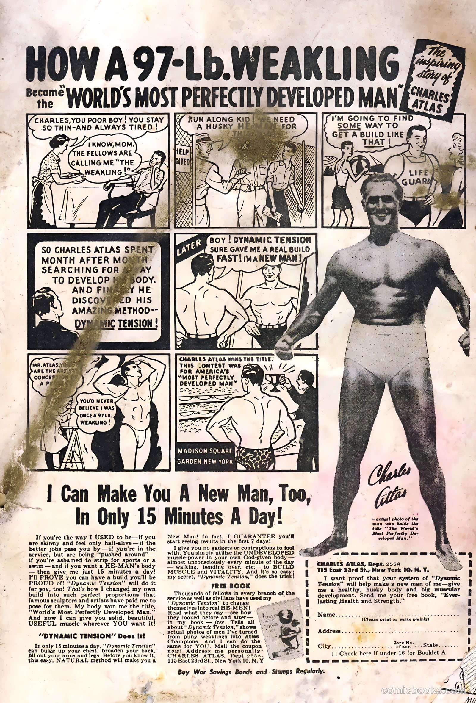Science Comics #1 — page 36 of 36