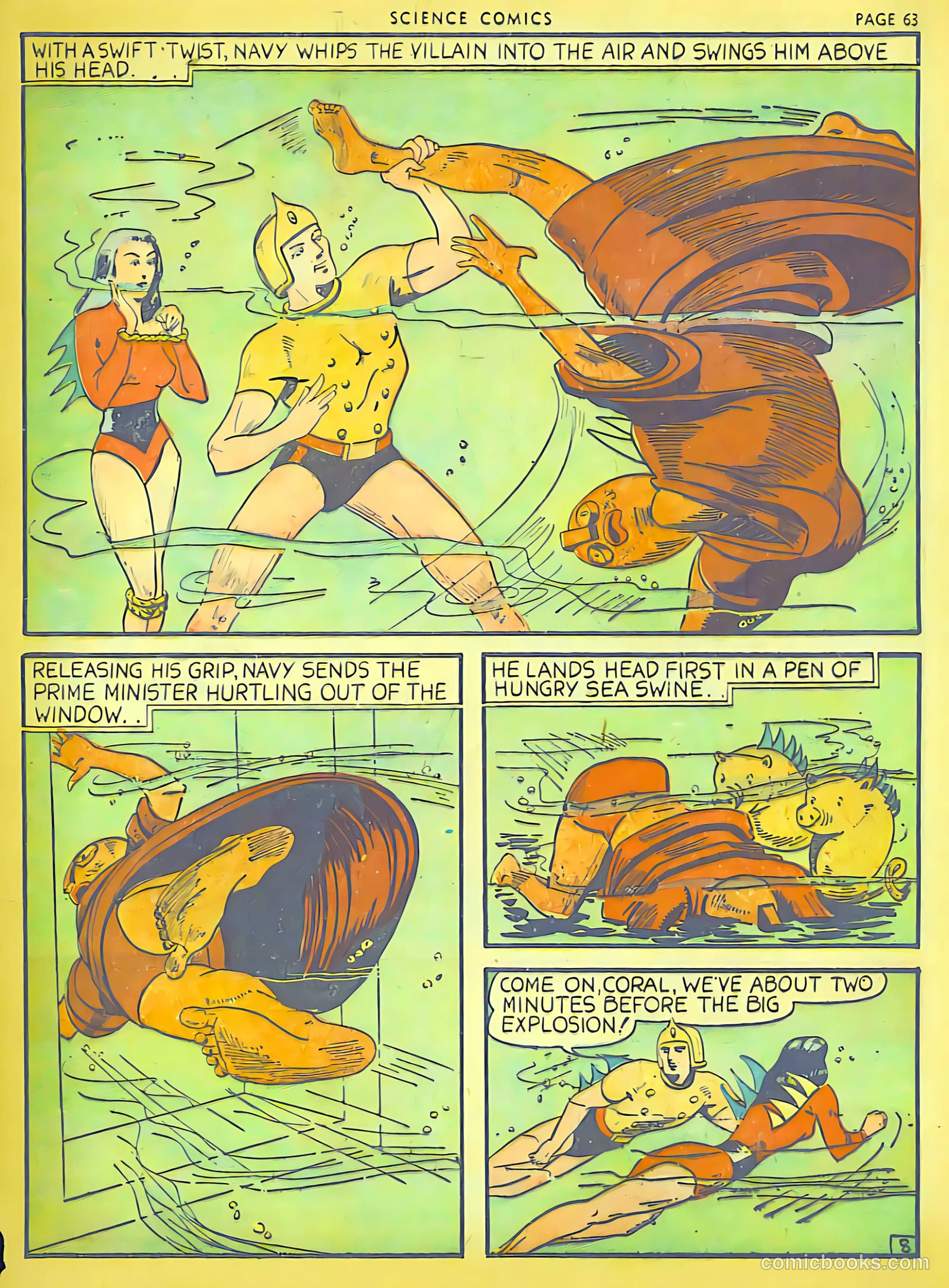 Science Comics #2 — page 60 of 62
