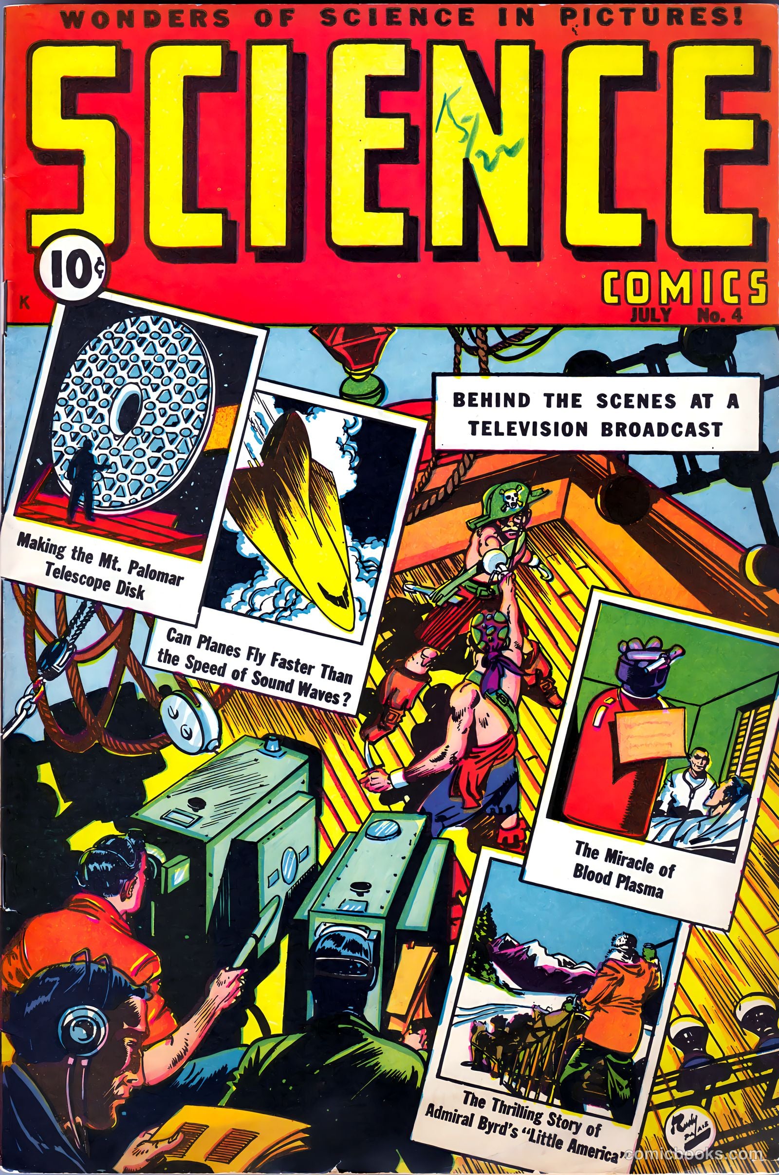 Science Comics #4 — page 1 of 36