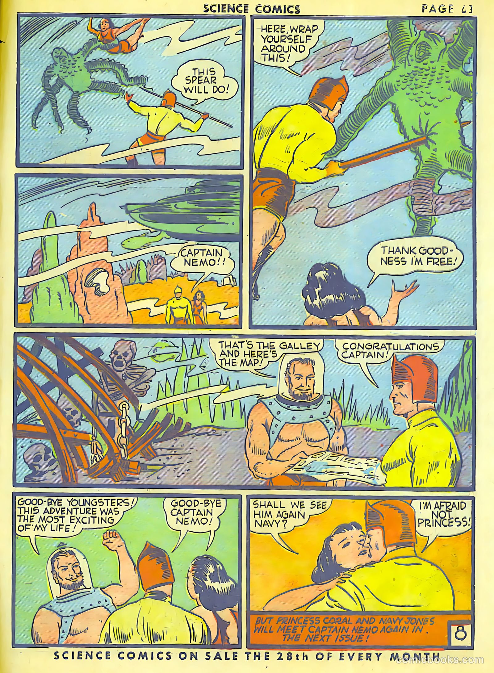 Science Comics #5 — page 61 of 62