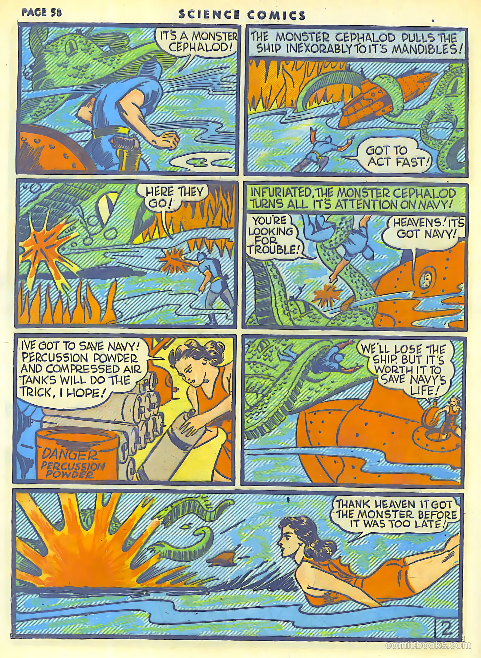 Science Comics #6 — page 60 of 66